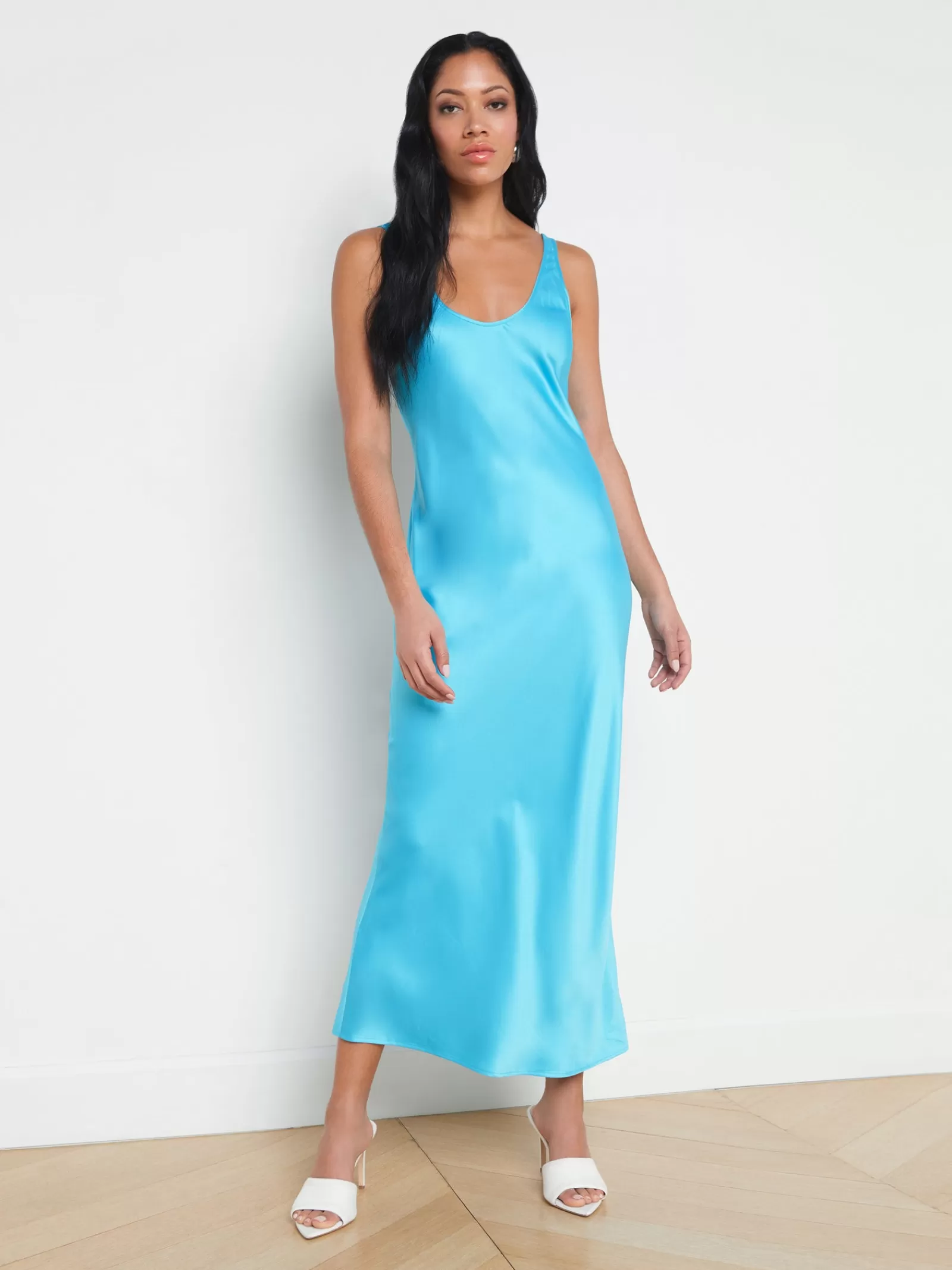 L'AGENCE Akiya Tank Dress< Spring Collection | Camisoles & Tanks