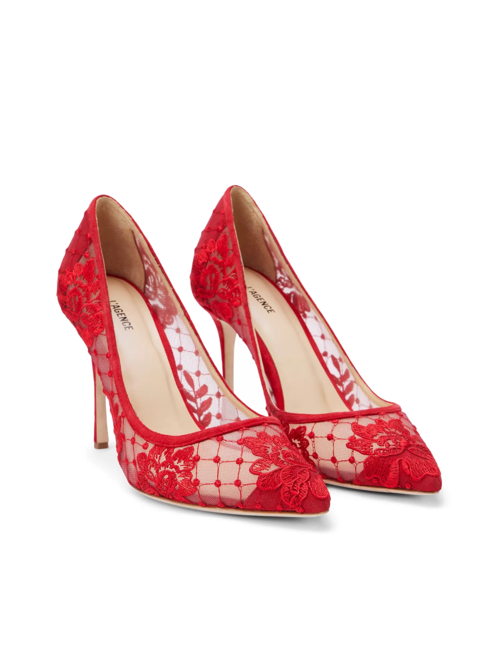 L'AGENCE Anais Lace Pump< Heels & Pumps