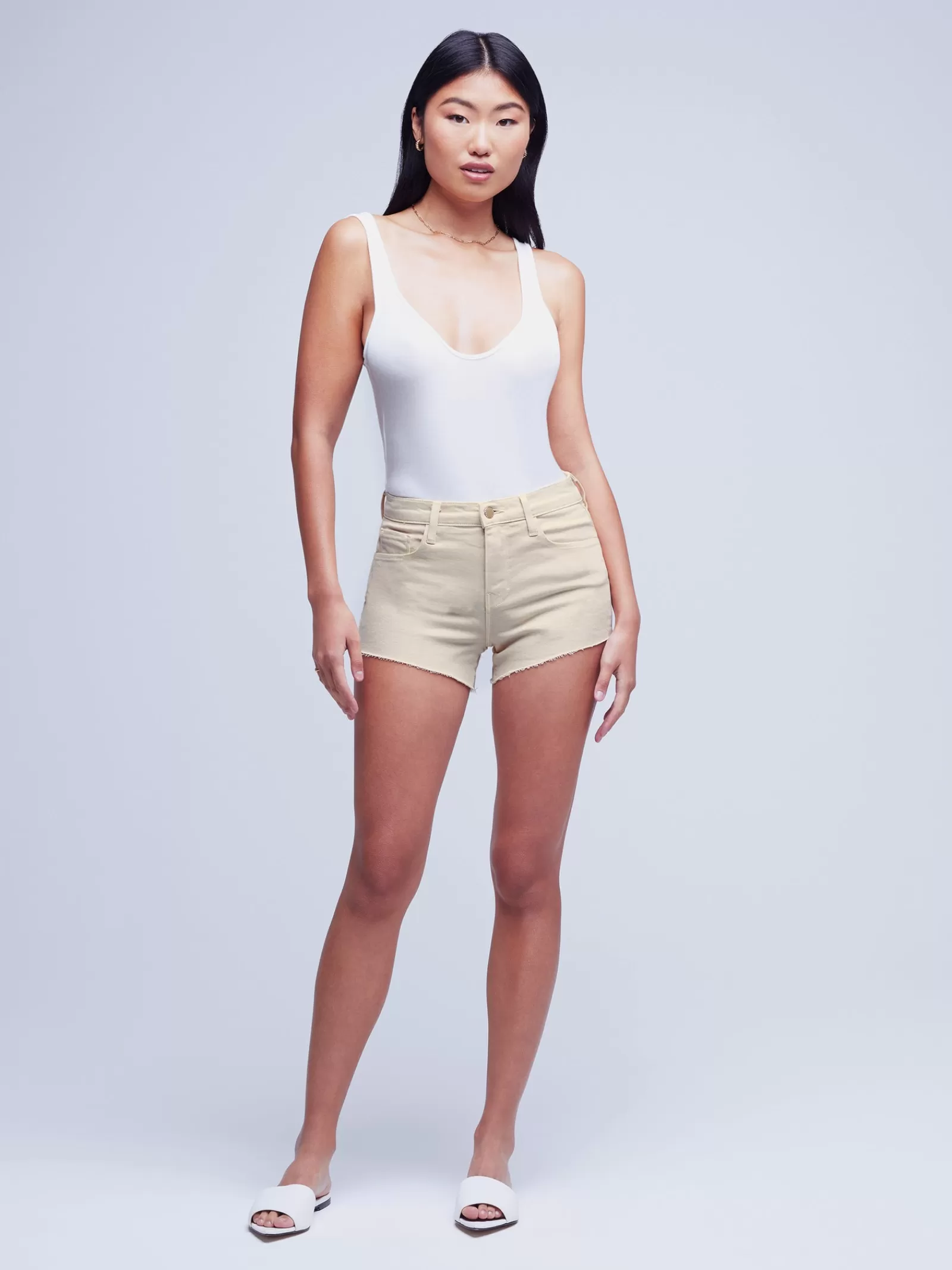 L'AGENCE Audrey Short< Low Rise Denim | Pants, Shorts & Skirts