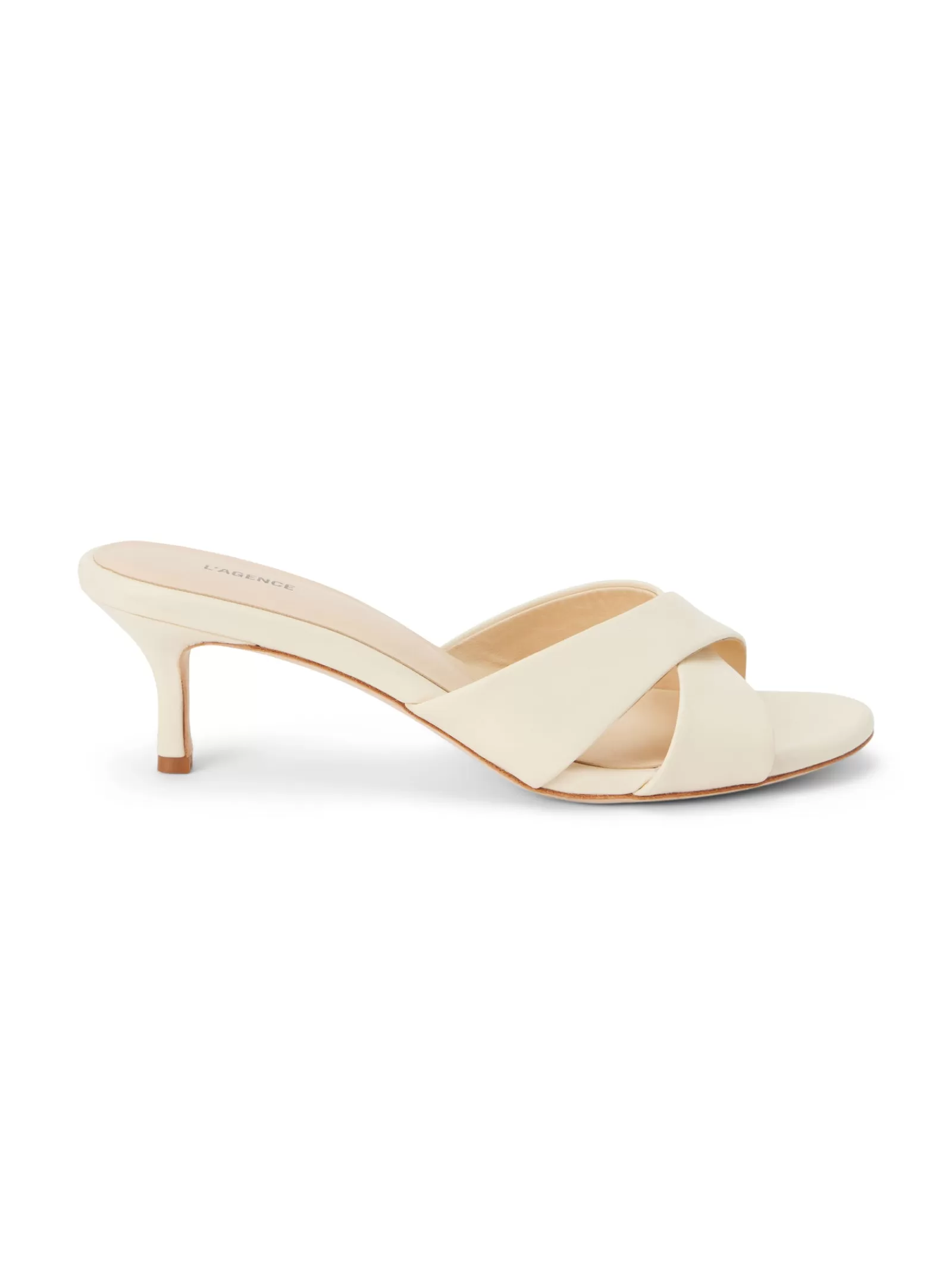 L'AGENCE Aveline Kitten-Heel Sandal< Heels & Pumps | Spring Collection
