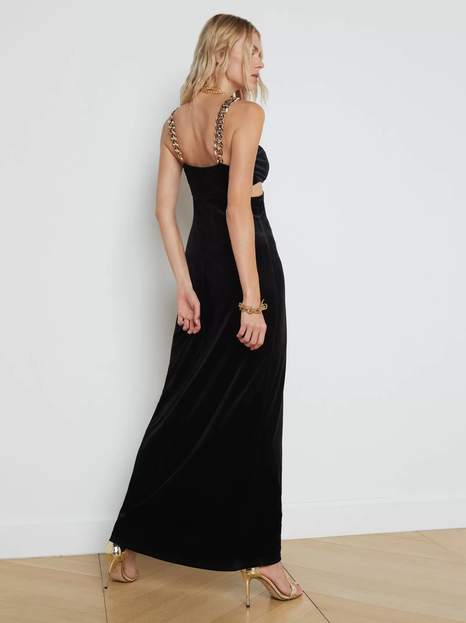 L'AGENCE Beatriz Dress< All Things Black | Maternity
