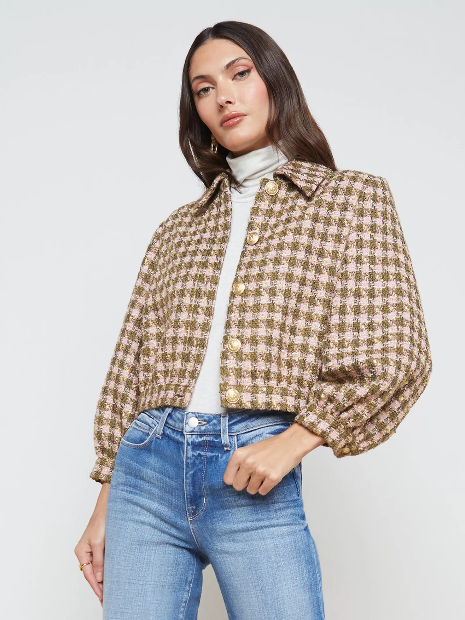 L'AGENCE Bridges Tweed Jacket< Resort Collection | Best Sellers