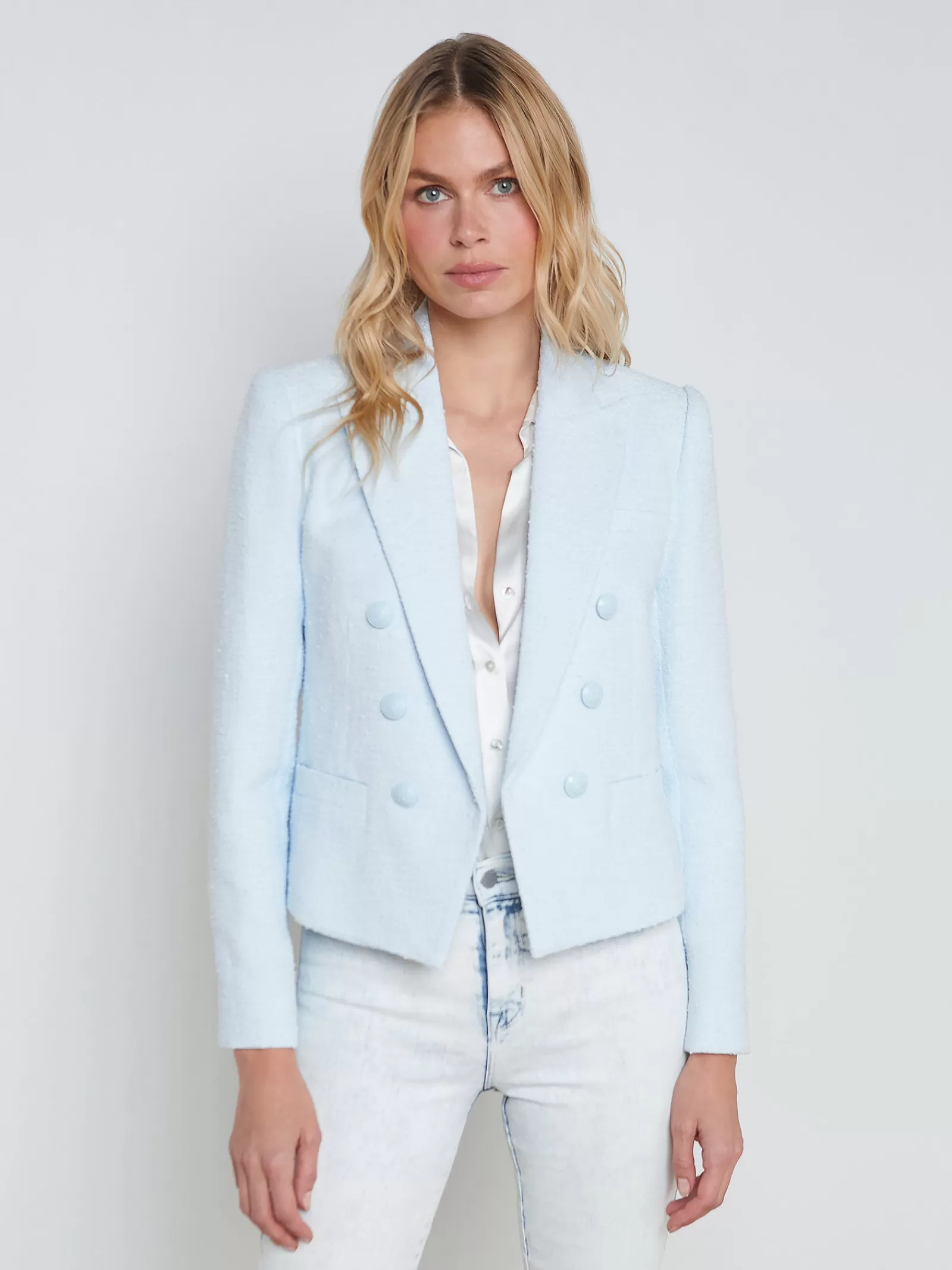 L'AGENCE Brooke Open-Front Blazer< Online Exclusives | Spring '24 Catalog