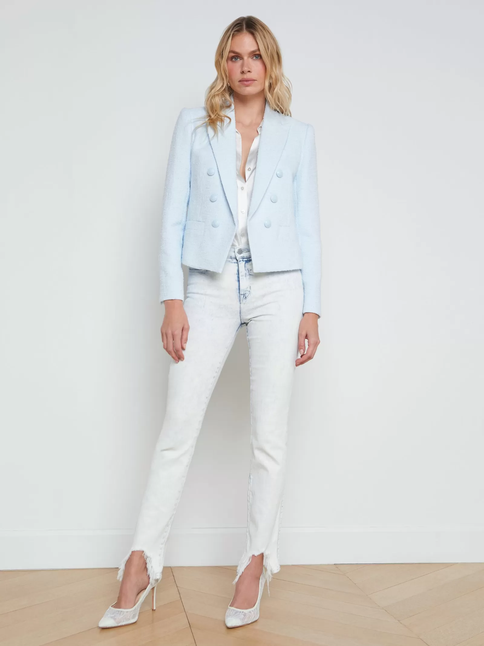 L'AGENCE Brooke Open-Front Blazer< Online Exclusives | Spring '24 Catalog
