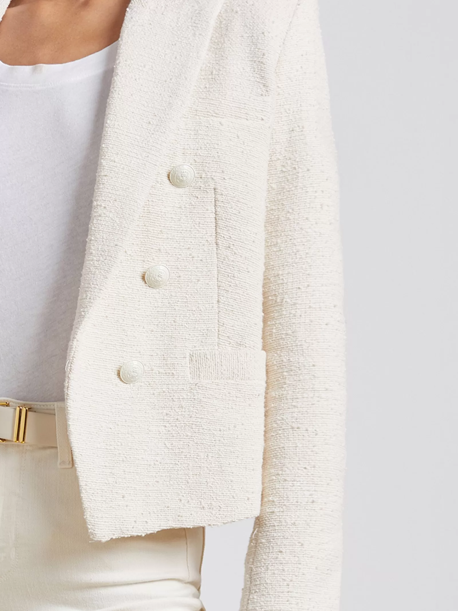 L'AGENCE Brooke Open-Front Blazer< Essentials | Blazers & Jackets