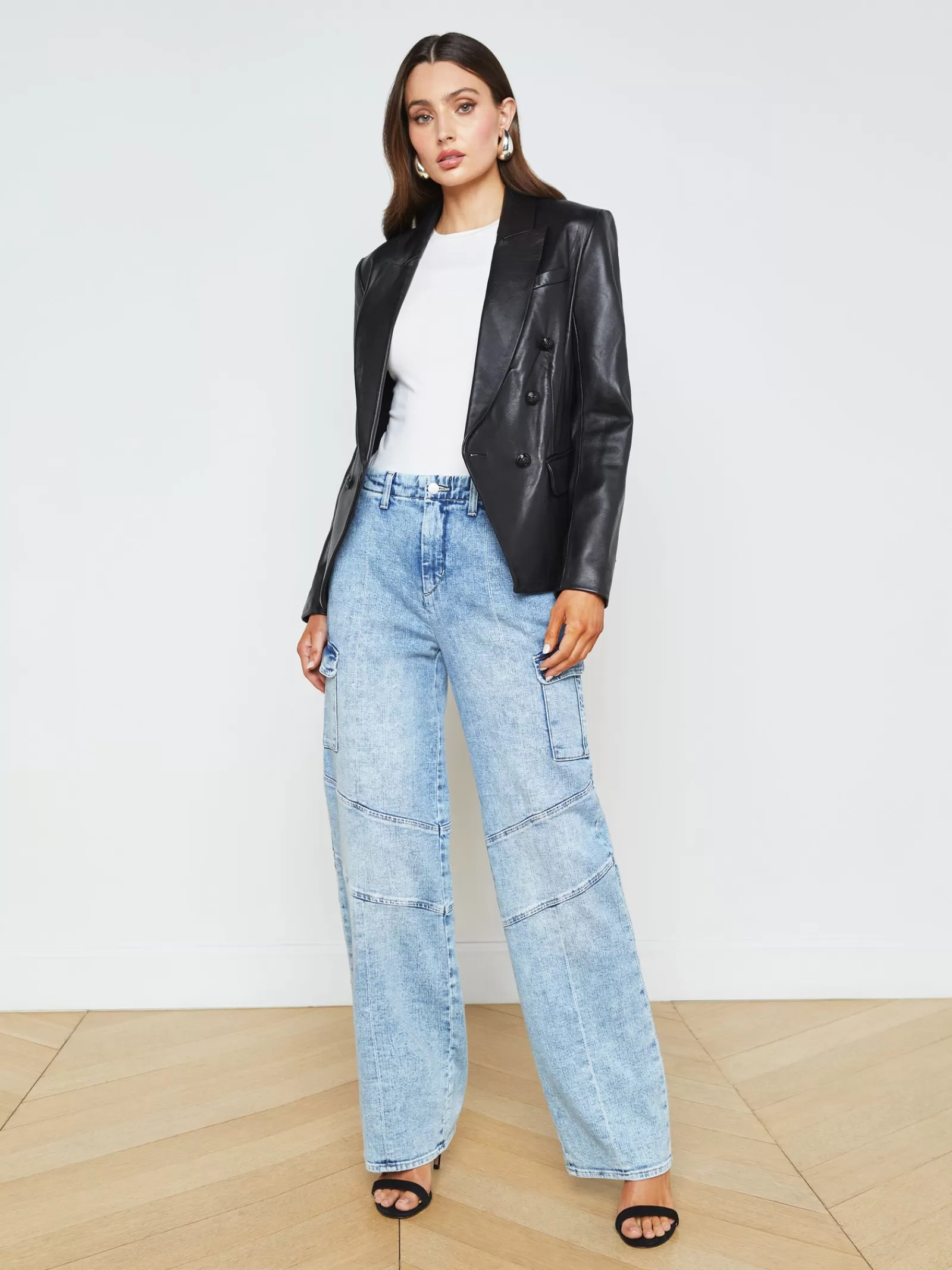 L'AGENCE Brooklyn Cargo Jean< Cargo Pants | Cargo Pants