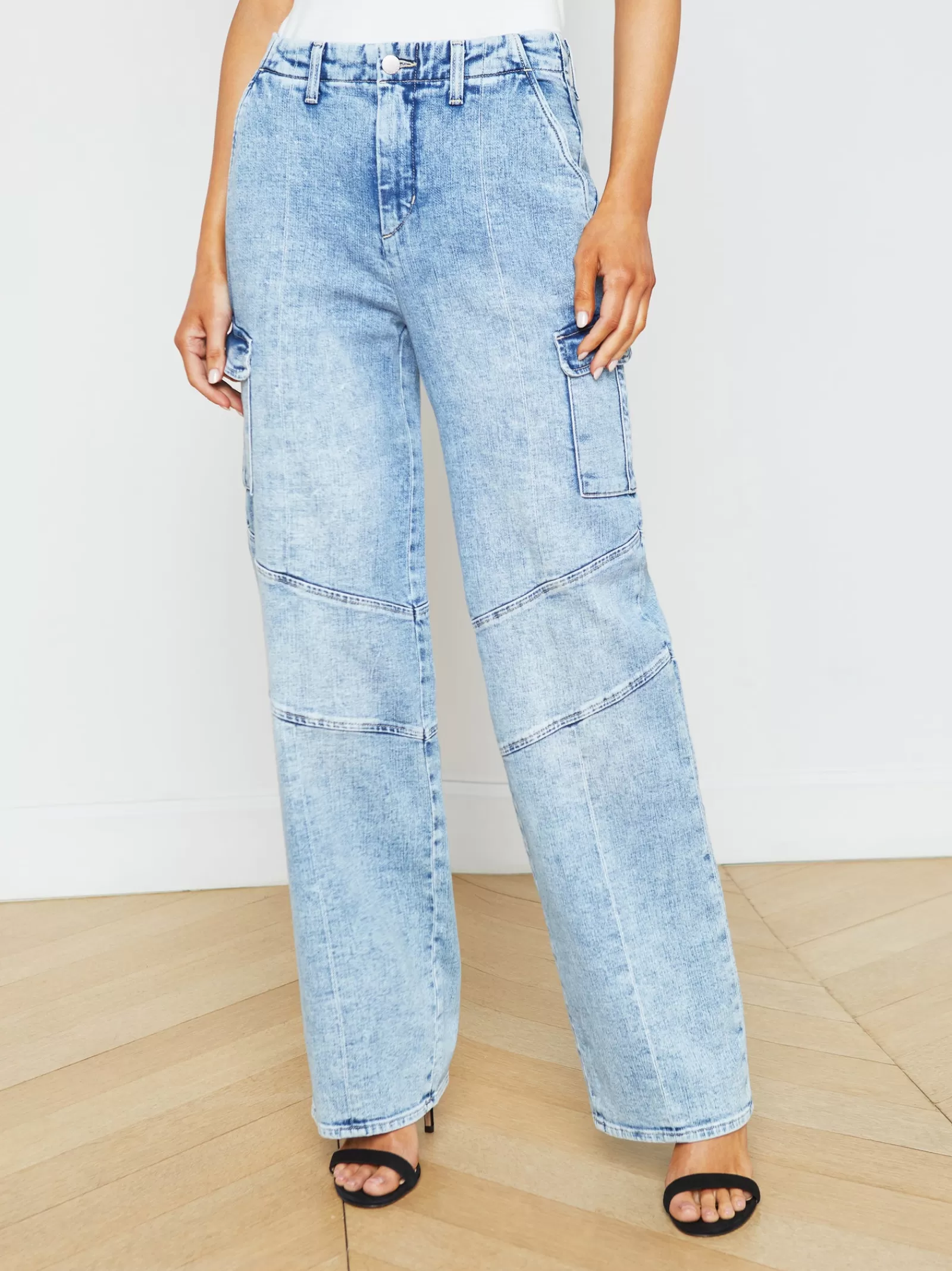 L'AGENCE Brooklyn Cargo Jean< Cargo Pants | Cargo Pants