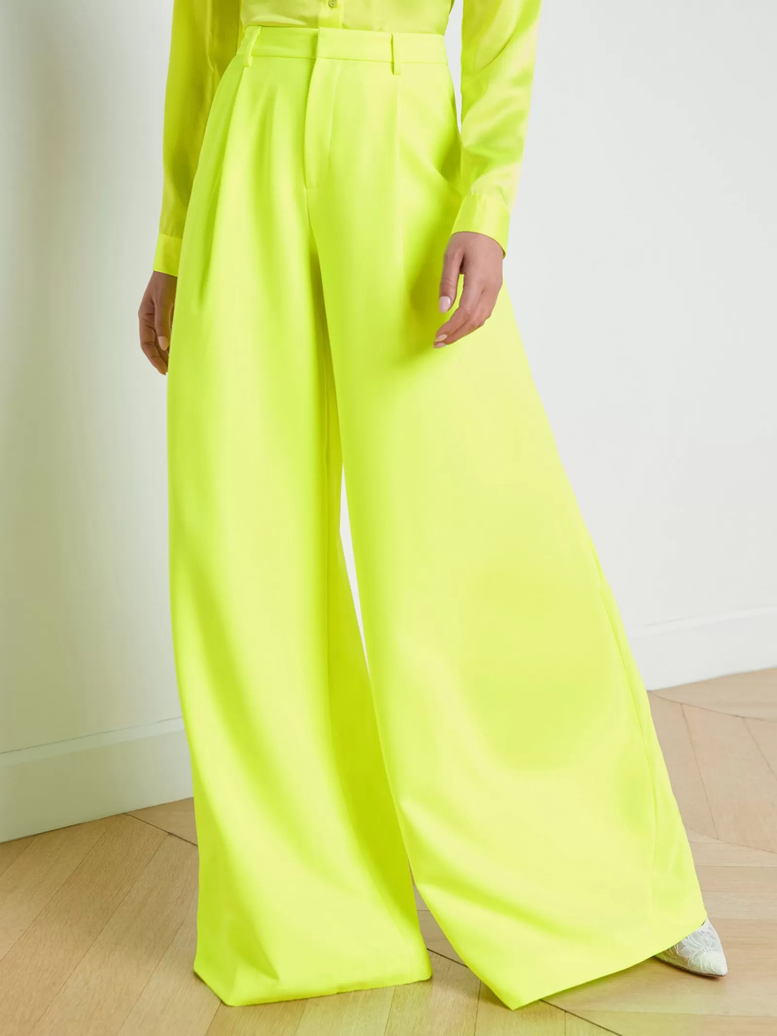 L'AGENCE Caspian Wide-Leg Pant< Sets | Spring Collection