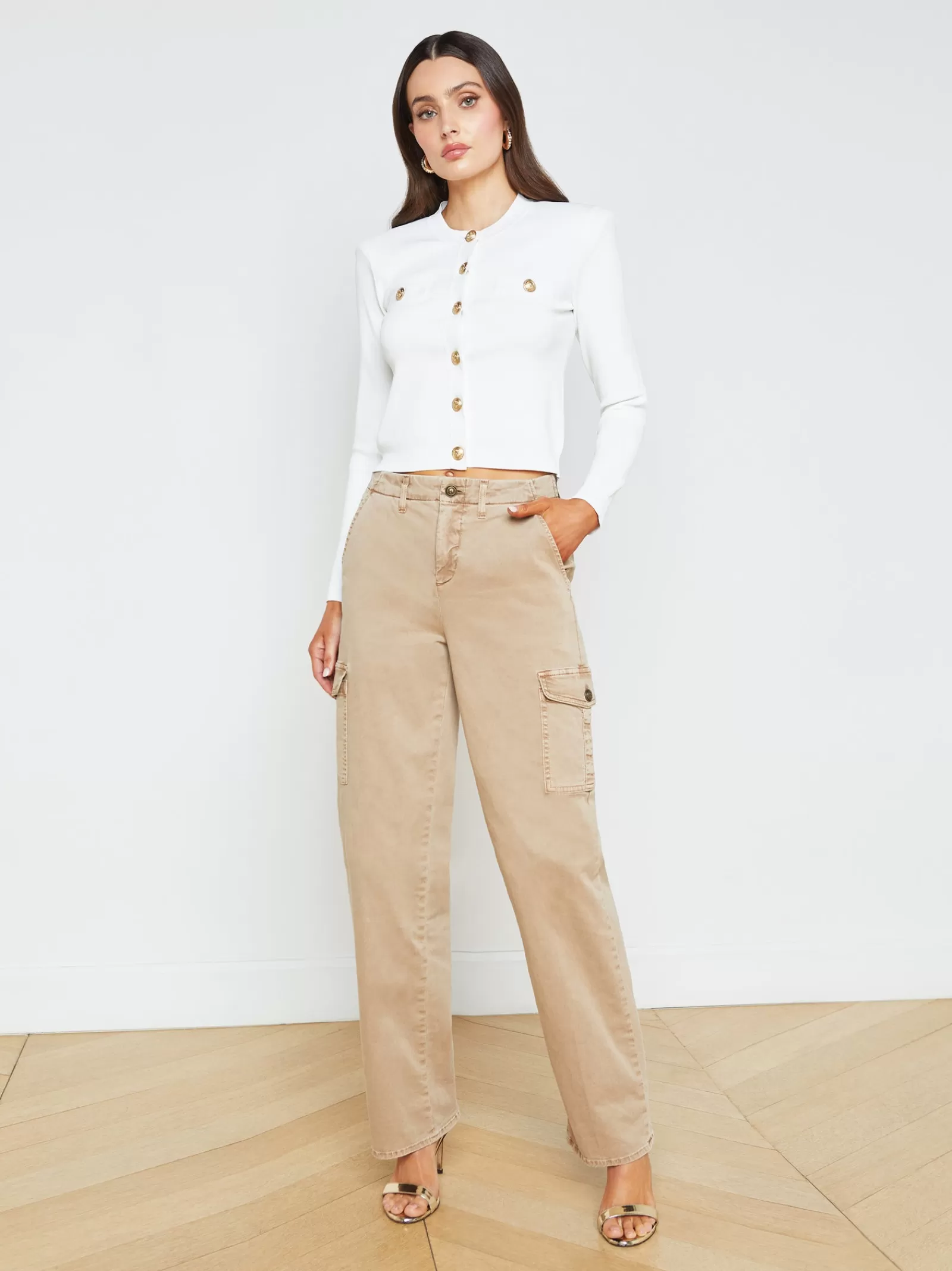 L'AGENCE Channing Trouser< Cargo Pants | Cargo Pants