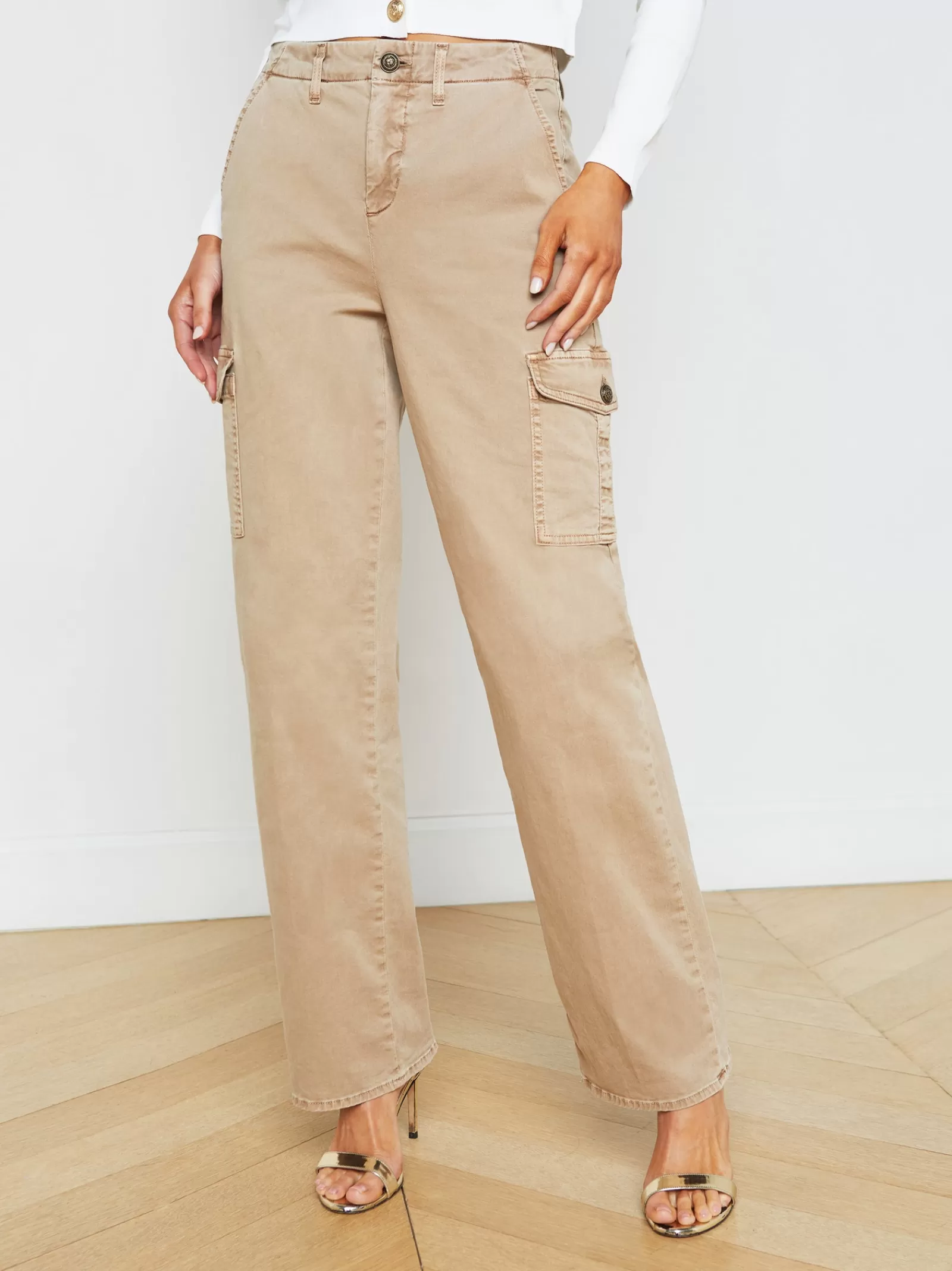 L'AGENCE Channing Trouser< Cargo Pants | Cargo Pants