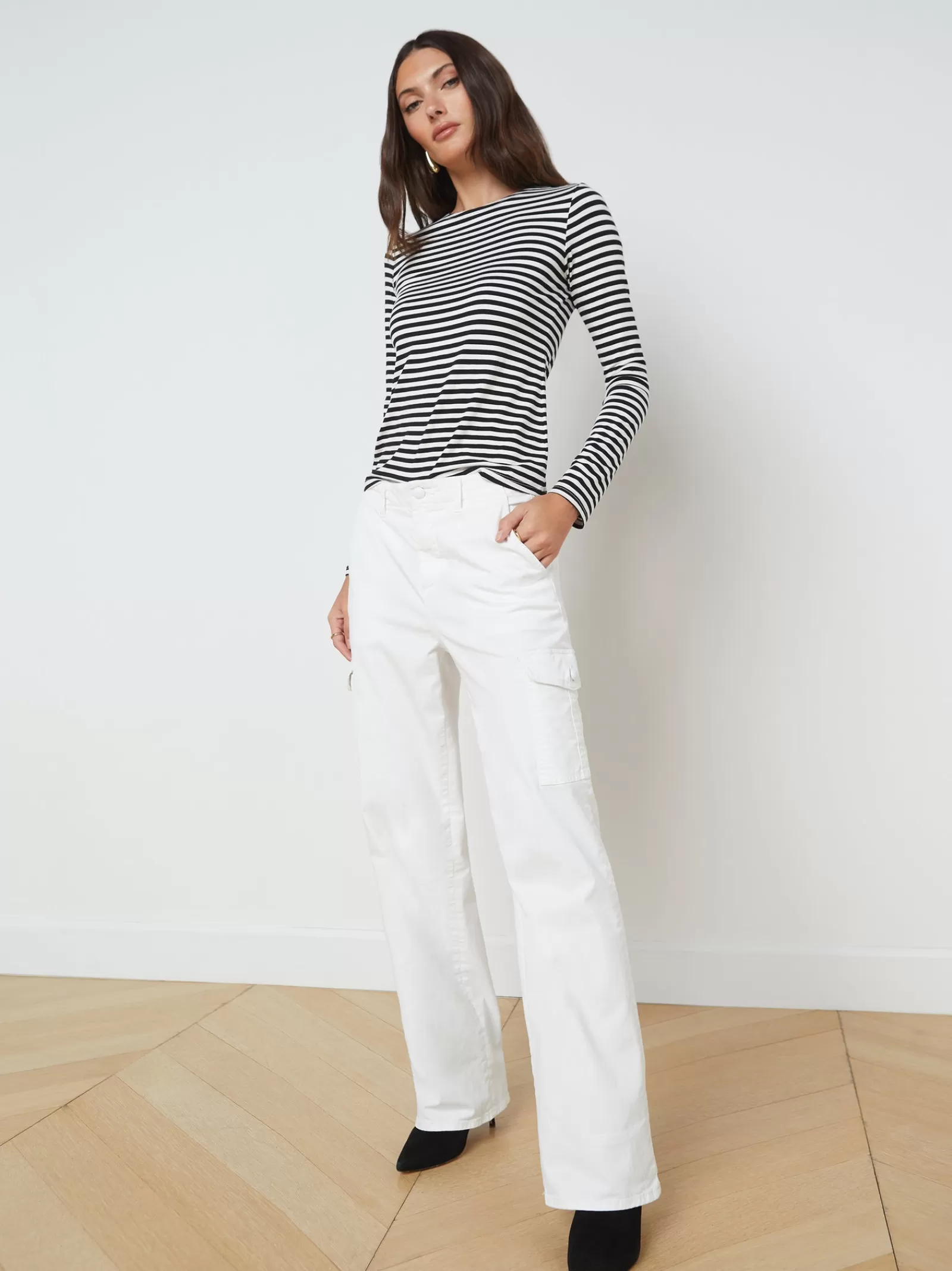 L'AGENCE Channing Trouser< Cargo Pants | Cargo Pants