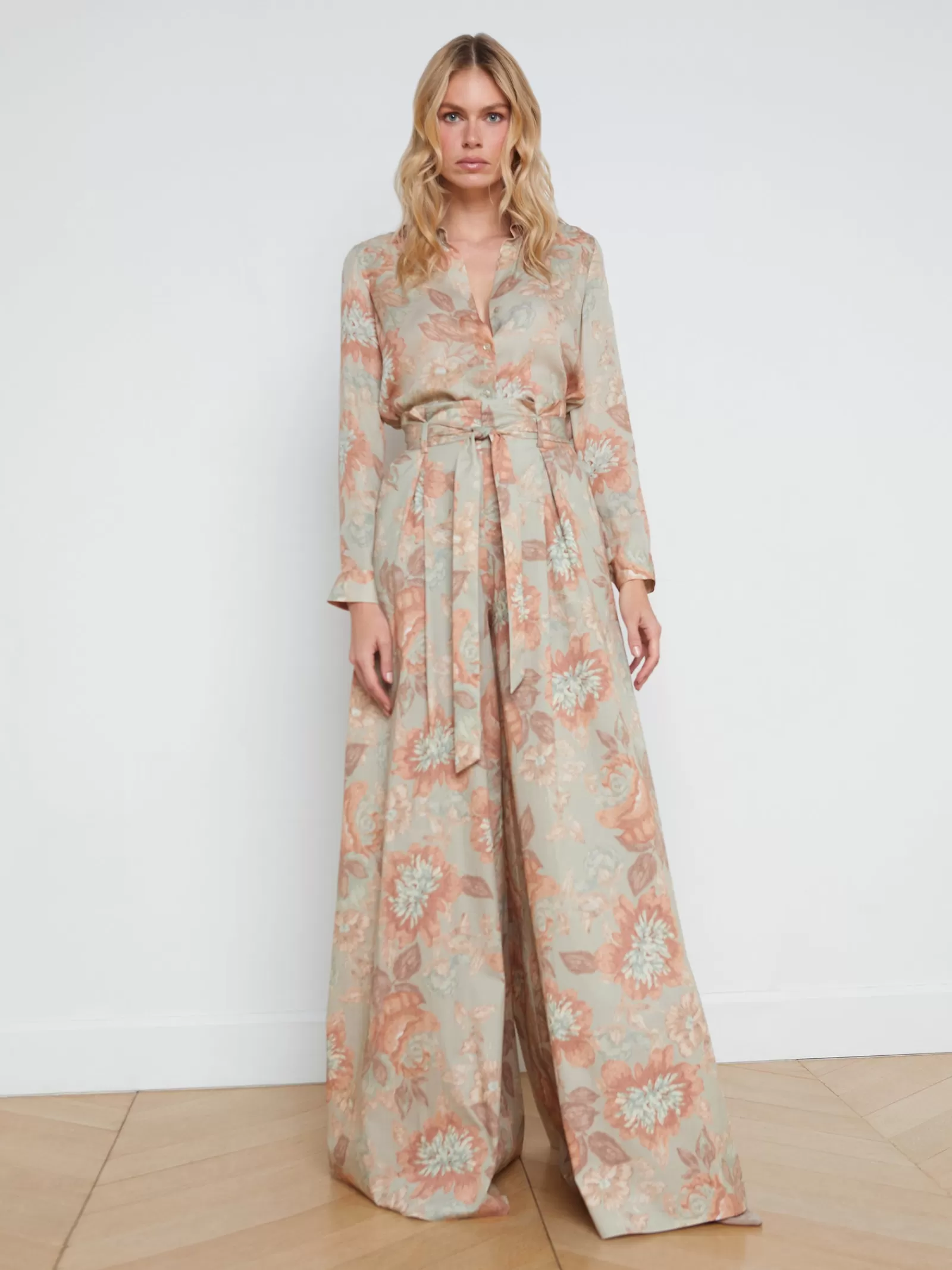 L'AGENCE Chantae Ultra Wide-Leg Pant< Sets | Spring Collection