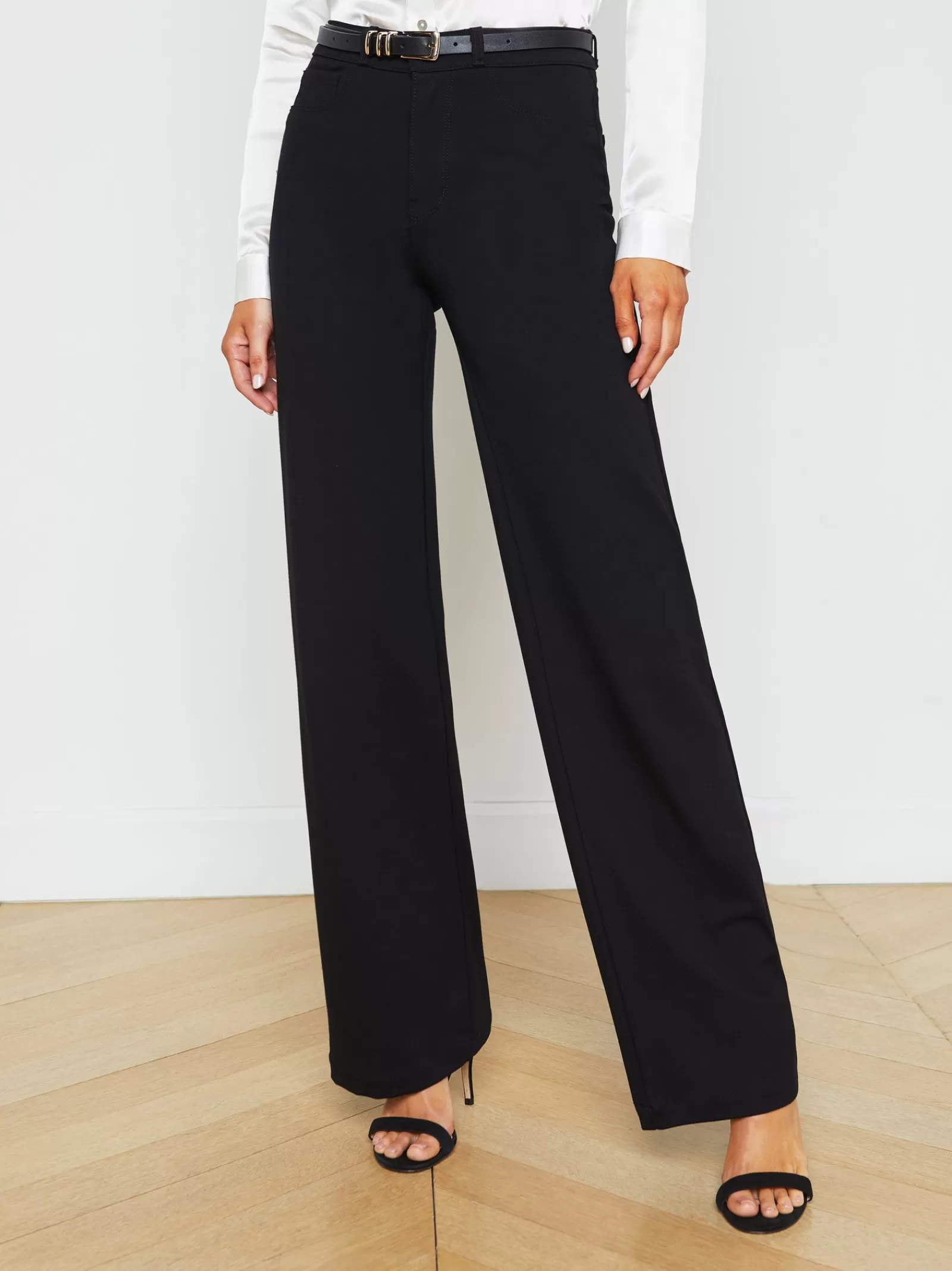 L'AGENCE Clayton Pant< All Things Black | Pants, Shorts & Skirts