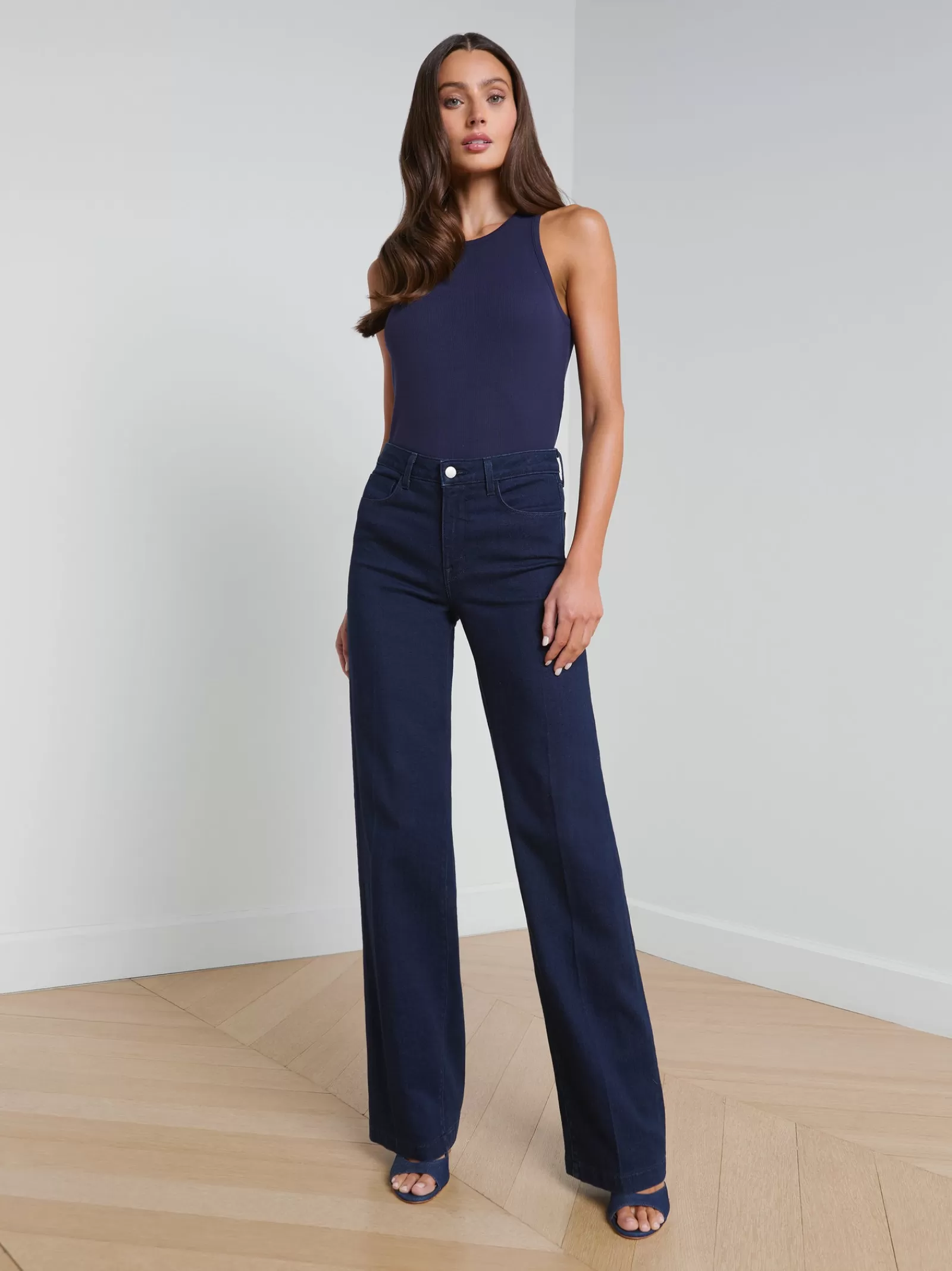 L'AGENCE Clayton Wide-Leg Jean< Sets | Wide & Relaxed