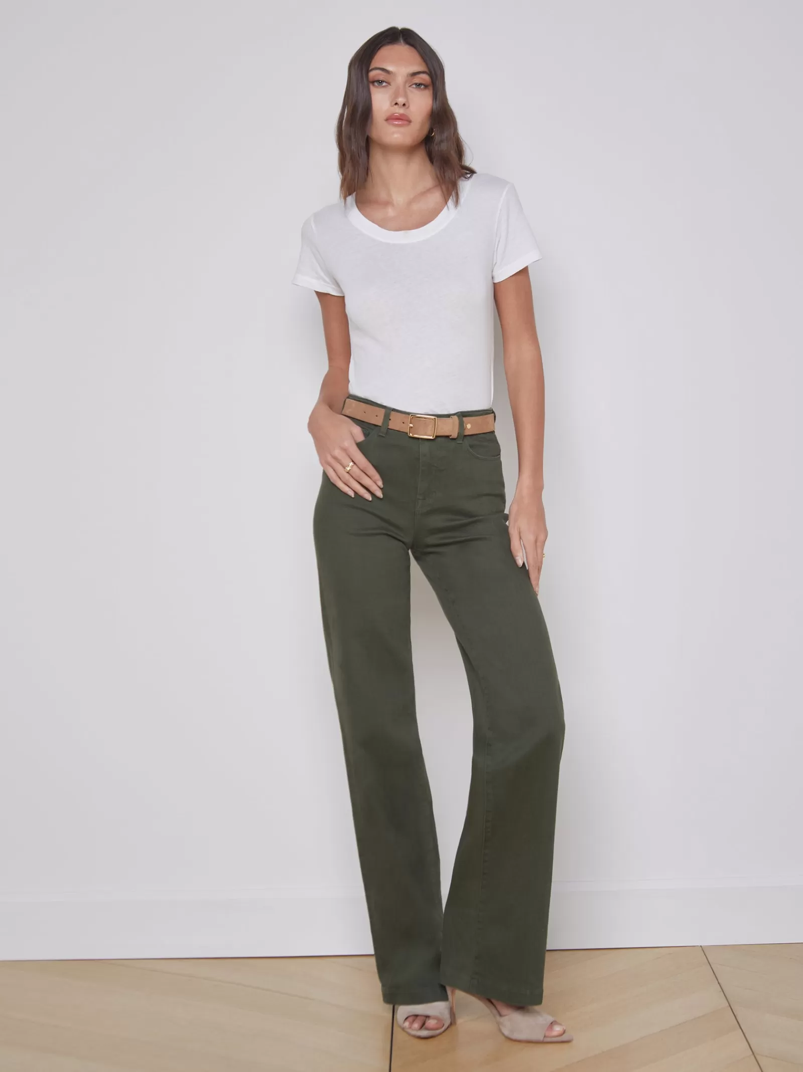 L'AGENCE Clayton Wide-Leg Jean< Wide & Relaxed | Straight