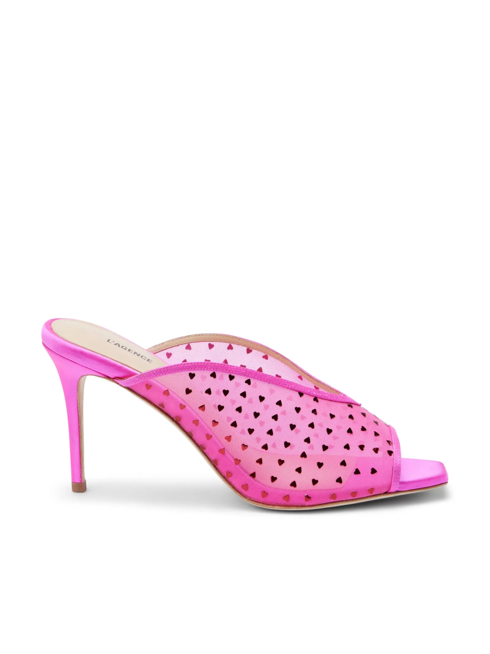 L'AGENCE Germain Open Toe Mule< Resort Collection | Heels & Pumps