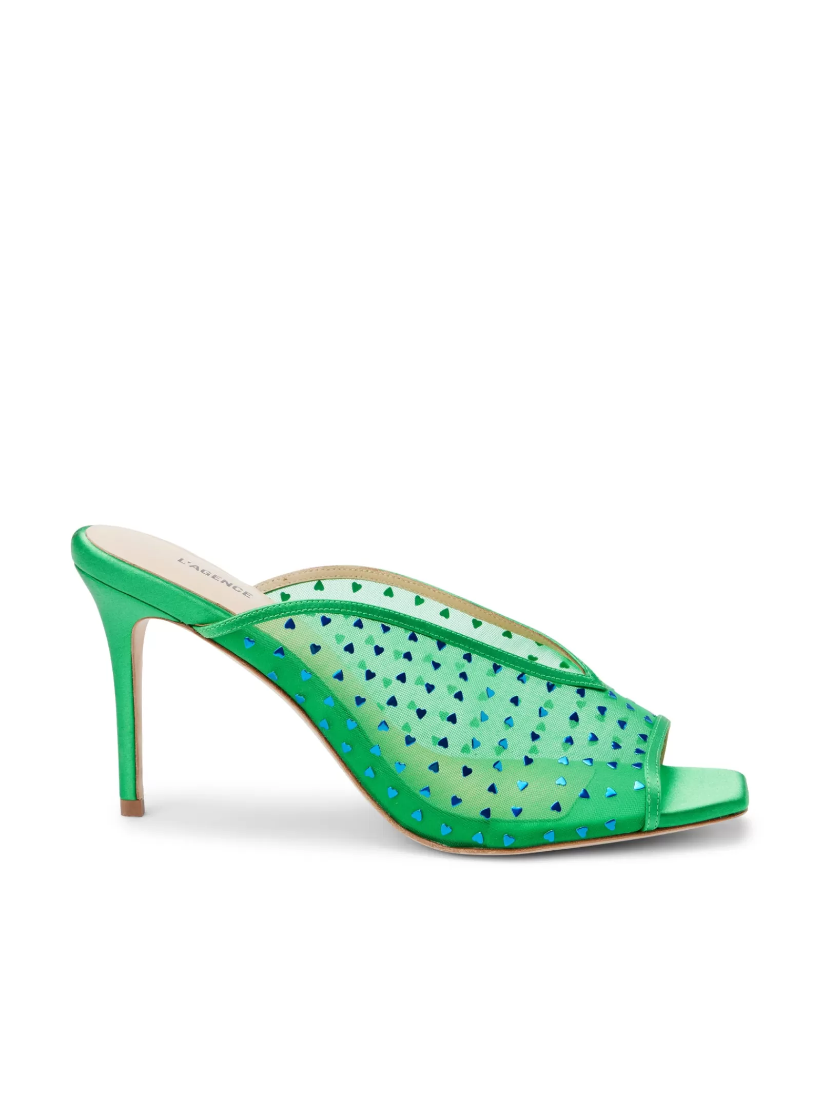 L'AGENCE Germain Open Toe Mule< Resort Collection | Heels & Pumps