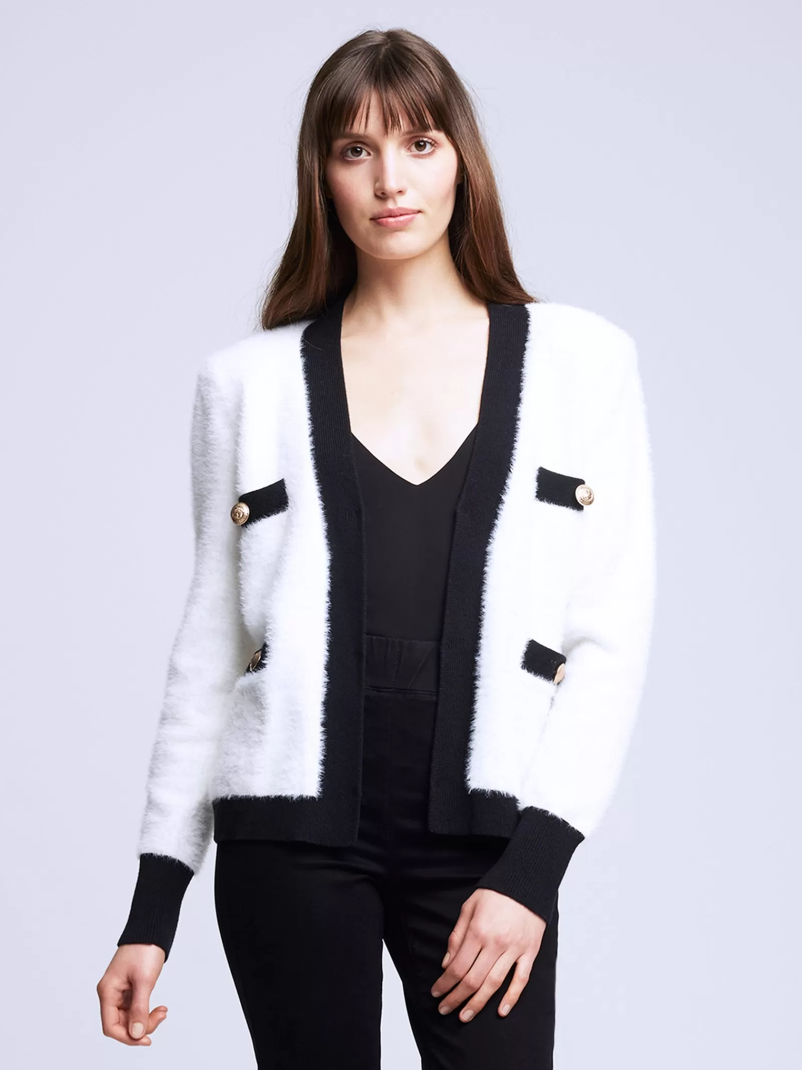 L'AGENCE Kai Cardigan< Knitwear | Blouses & Tops