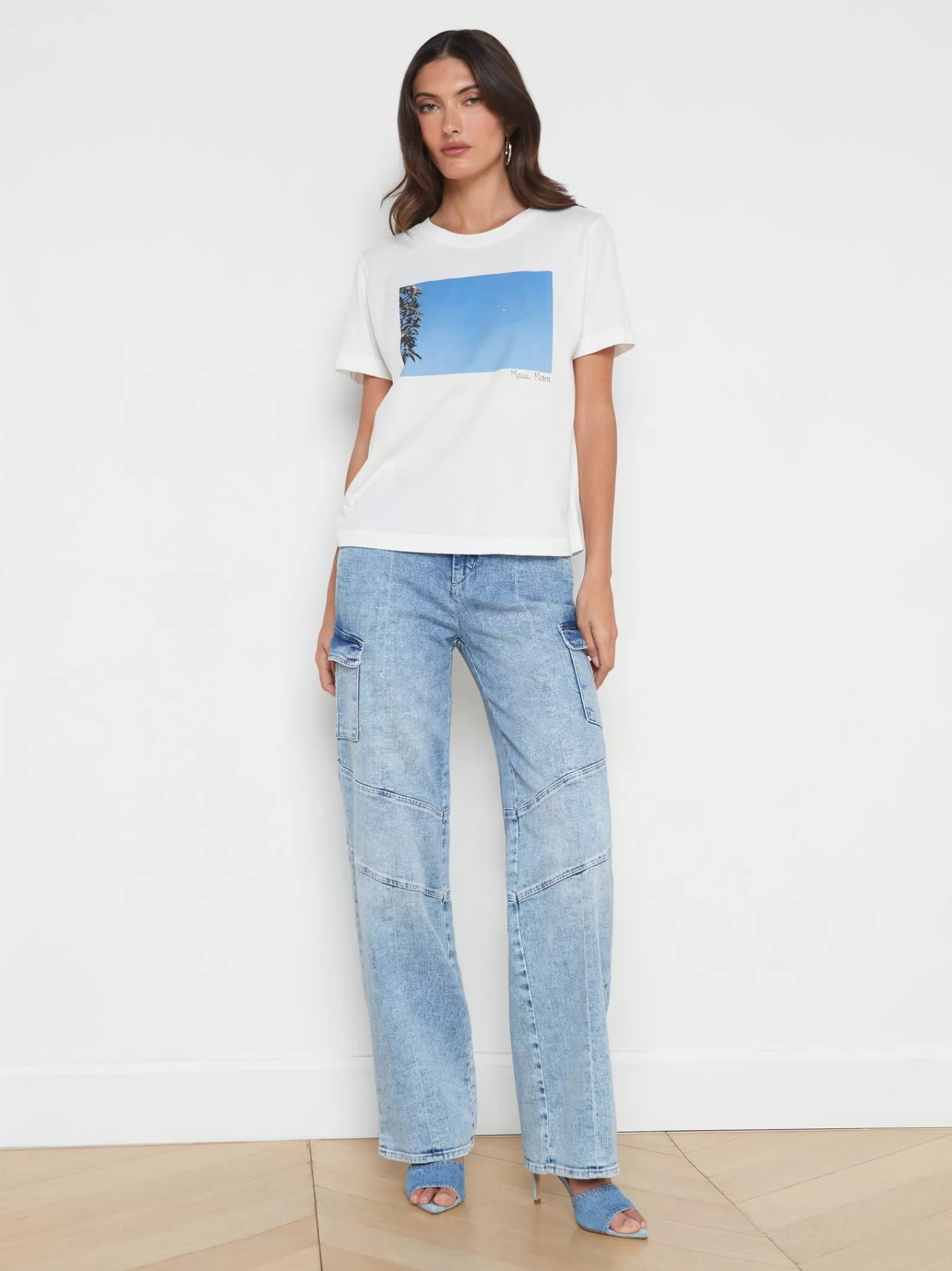 L'AGENCE Leilani Maui Moon Tee< Tees