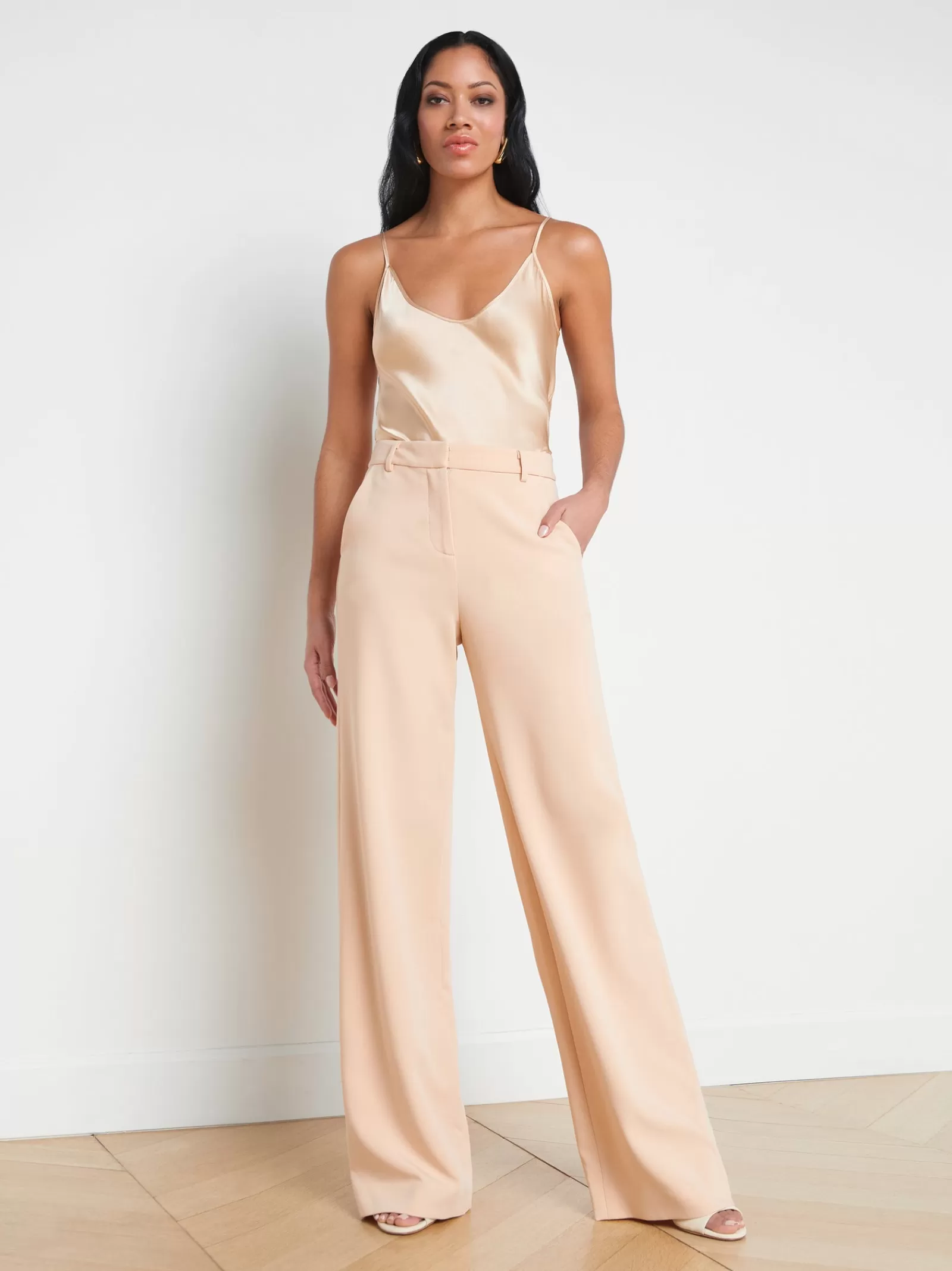 L'AGENCE Livvy Straight-Leg Trouser< Sets | Spring '24 Catalog
