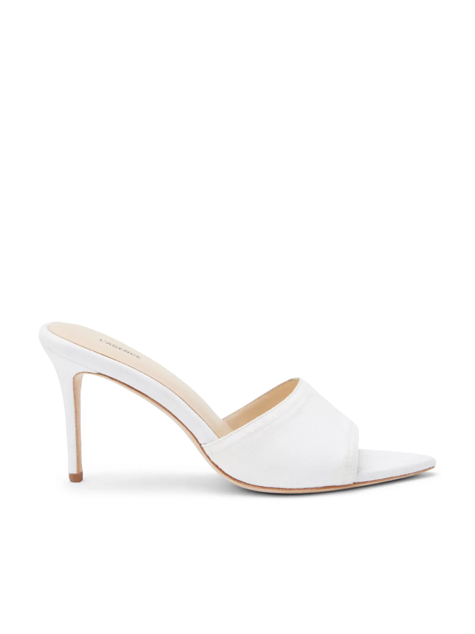 L'AGENCE Lolita Open Toe Mule< Nouveau Whites | Resort Collection