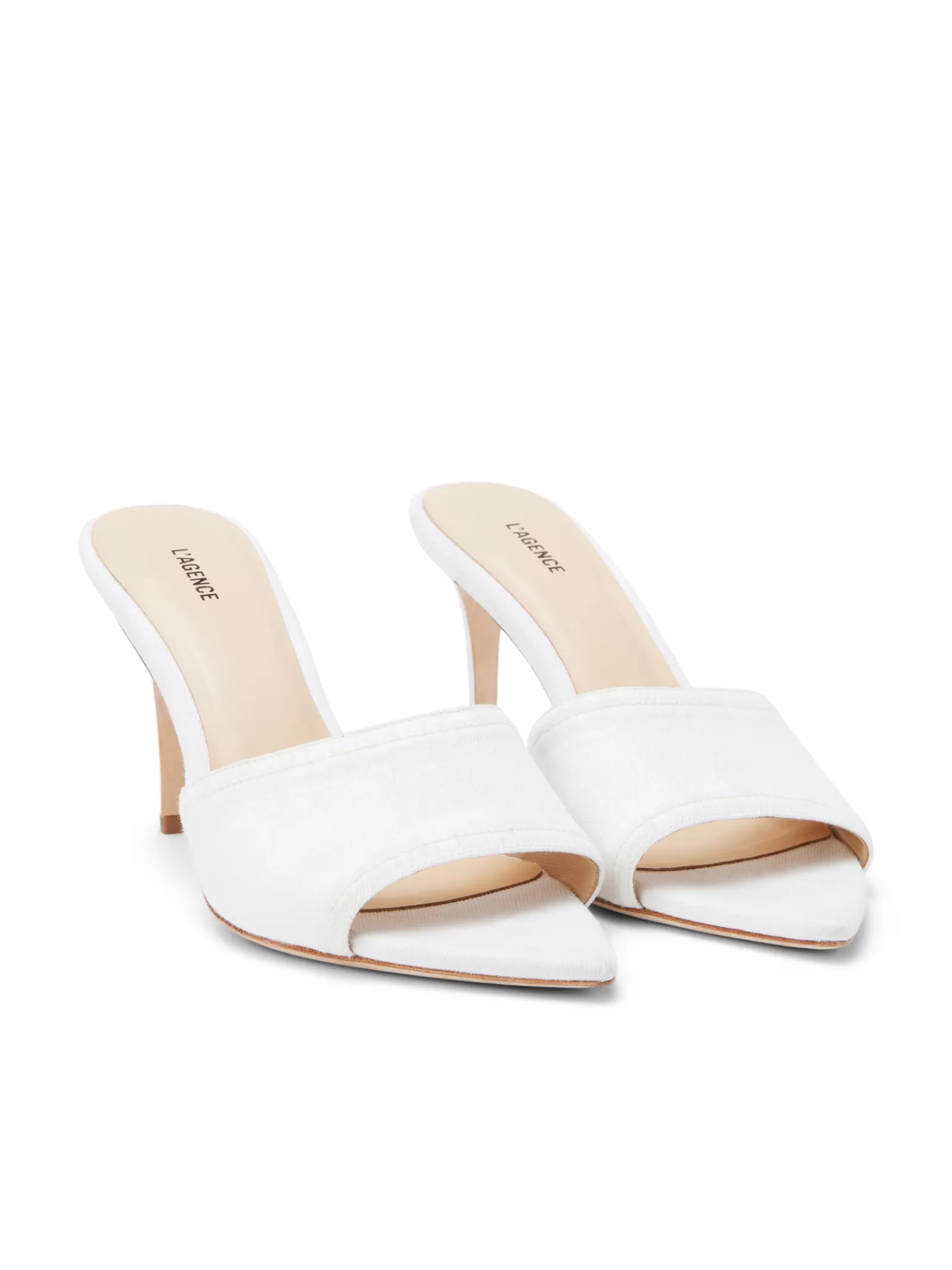 L'AGENCE Lolita Open Toe Mule< Nouveau Whites | Resort Collection