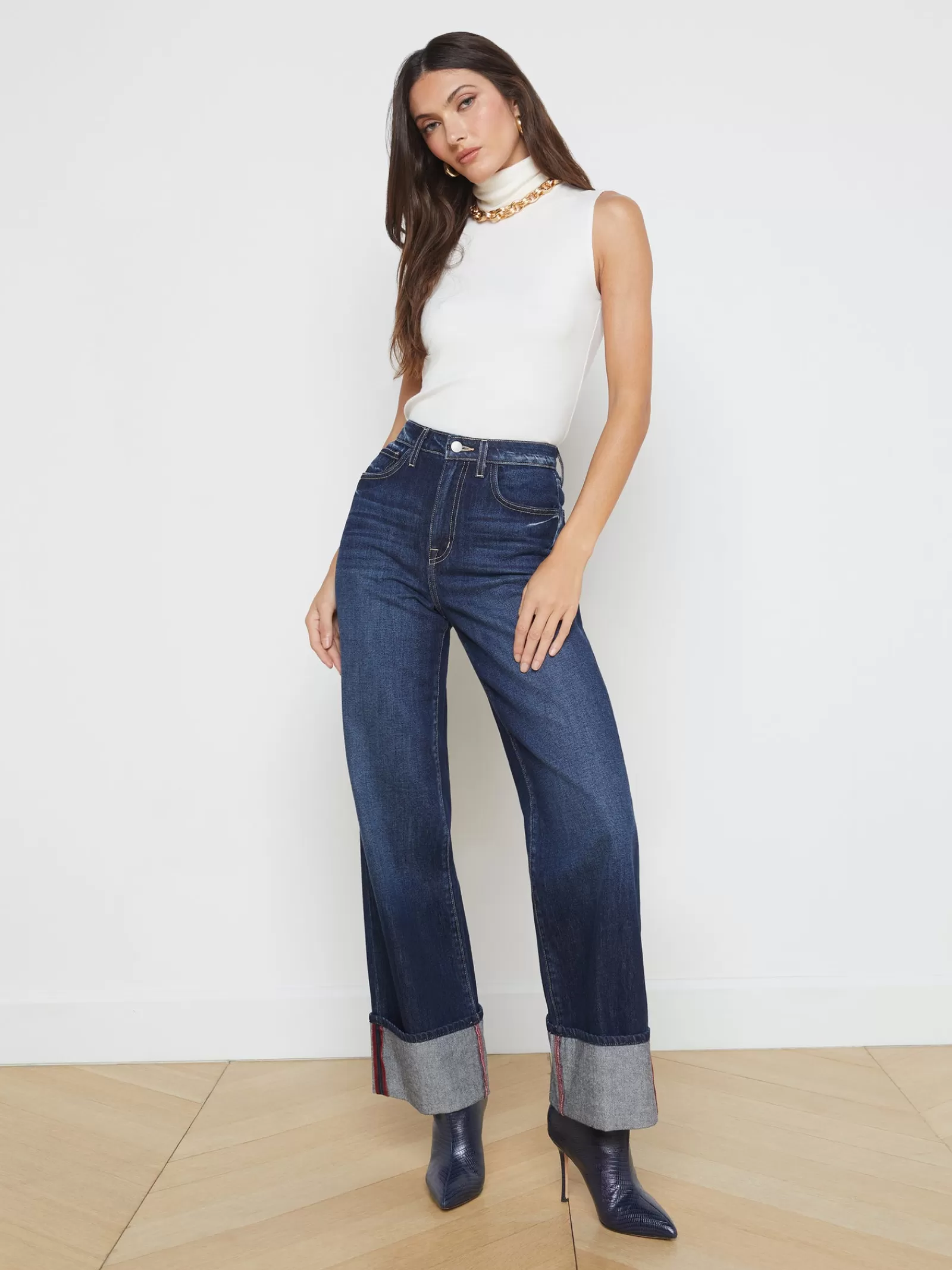 L'AGENCE Miley Jean< Wide & Relaxed