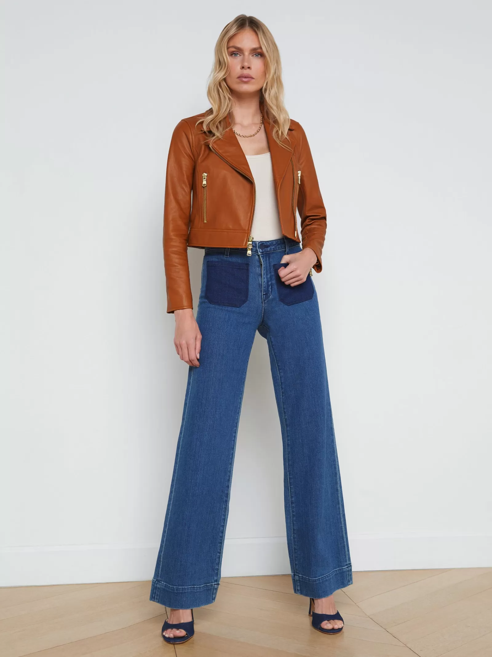 L'AGENCE Onna Leather Jacket< Spring Collection | Best Sellers