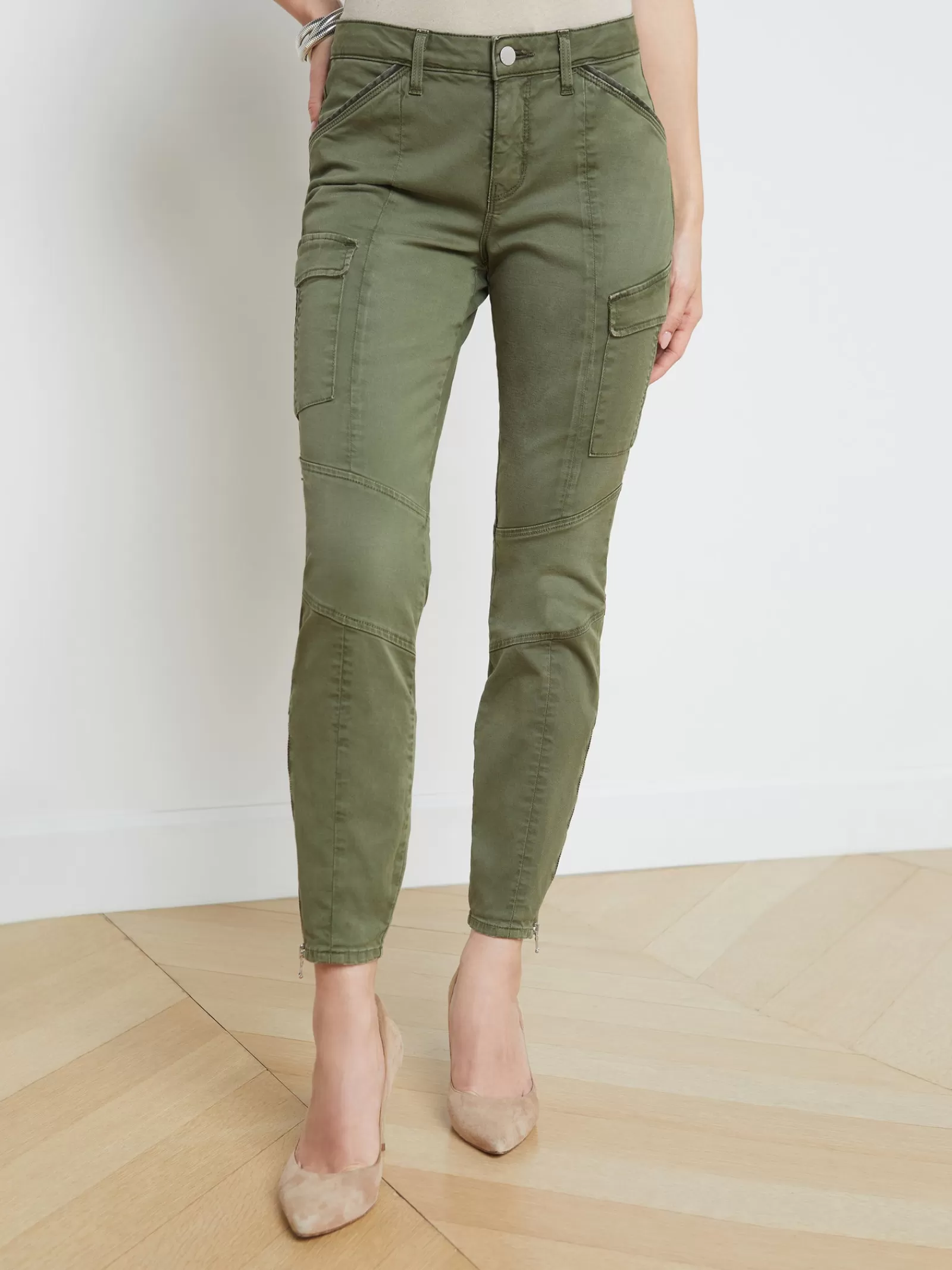 L'AGENCE Patton Cargo Skinny Pant< Cargo Pants | Cargo Pants