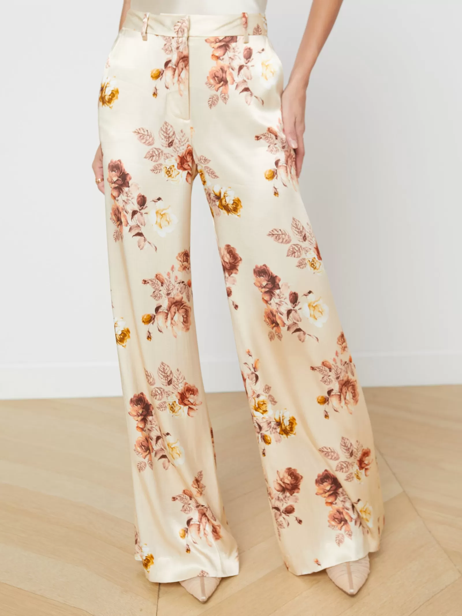 L'AGENCE Pilar Wide-Leg Pant< Sets | Resort Collection