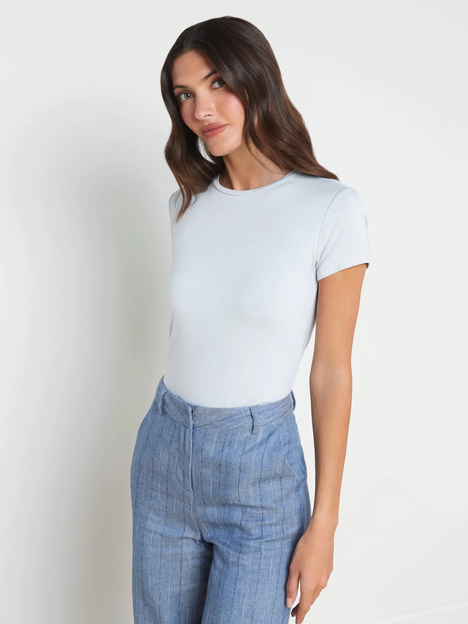 L'AGENCE Ressi Fitted Tee< Spring '24 Catalog | Spring Collection