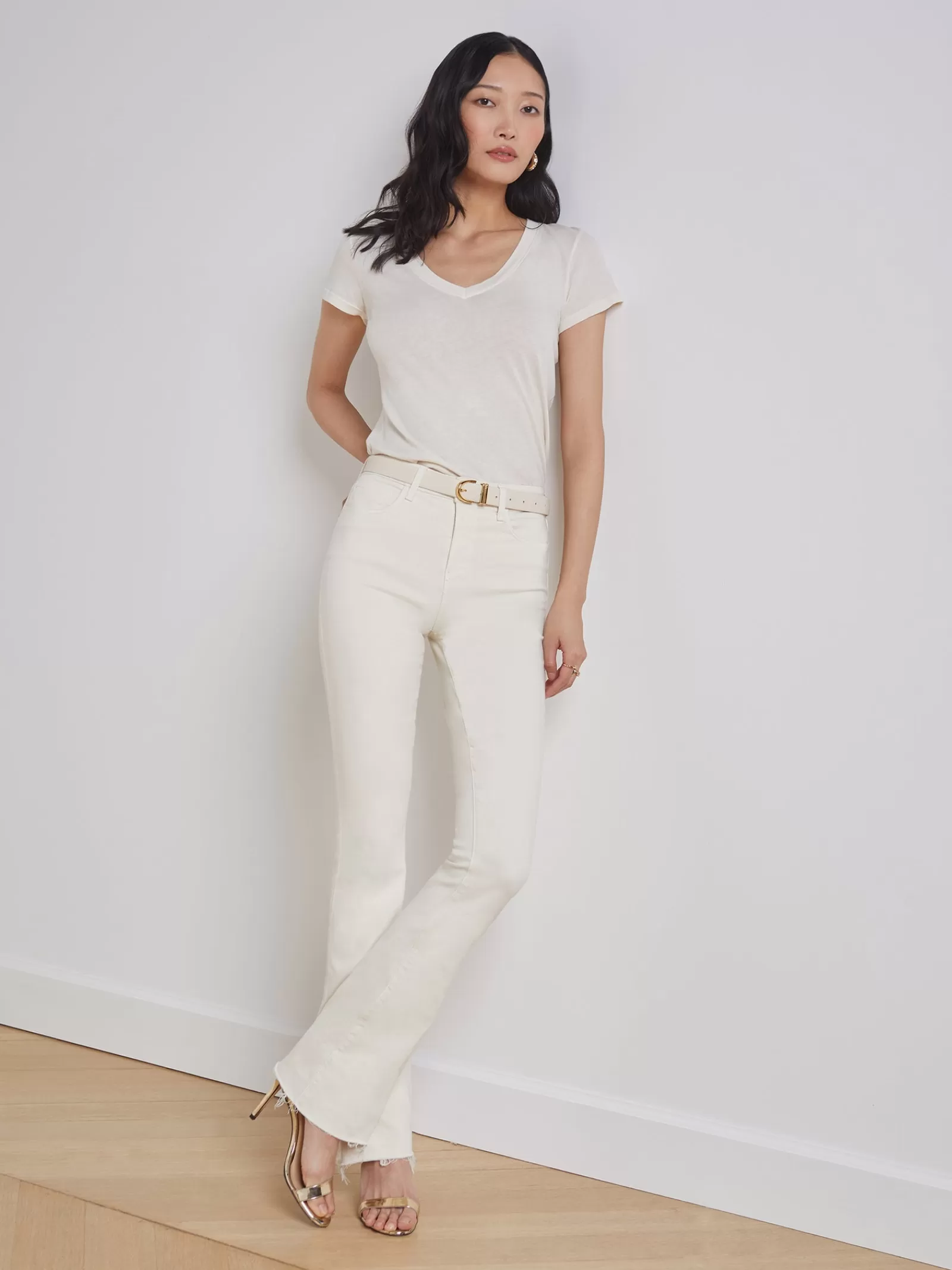 L'AGENCE Ruth Straight-Leg Jean< Straight | Flare & Bootcut