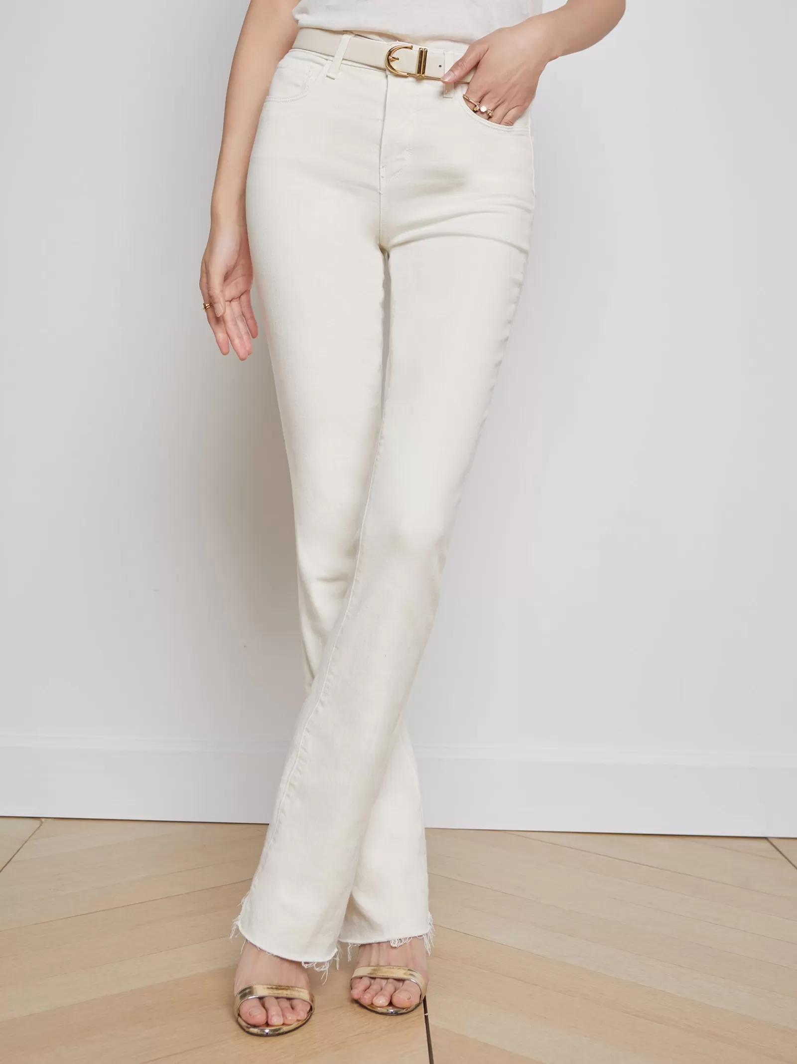 L'AGENCE Ruth Straight-Leg Jean< Straight | Flare & Bootcut