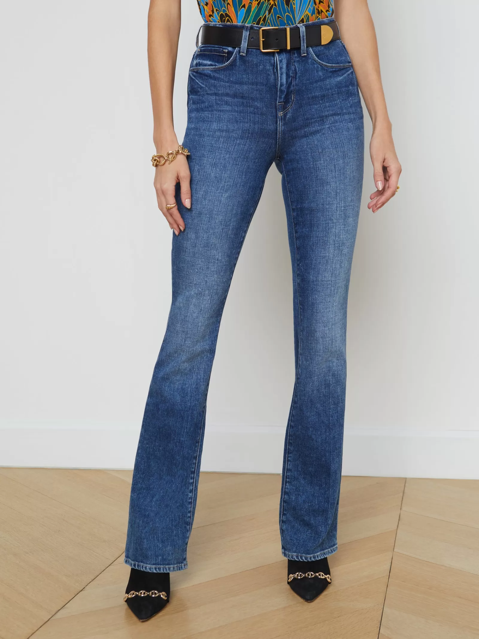 L'AGENCE Selma Bootcut Jean< Resort Collection | Straight
