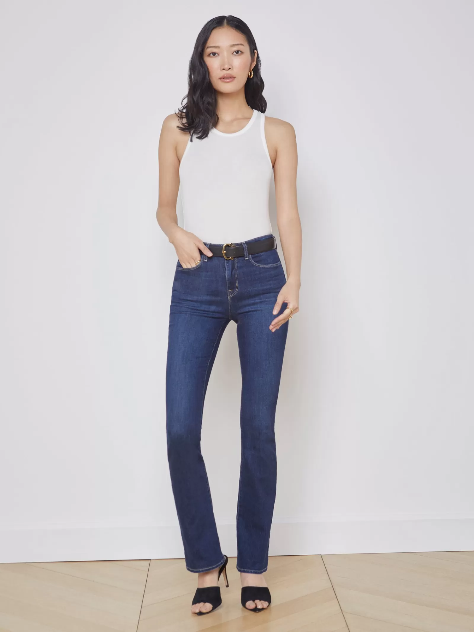 L'AGENCE Selma Bootcut Jean< Straight | Flare & Bootcut