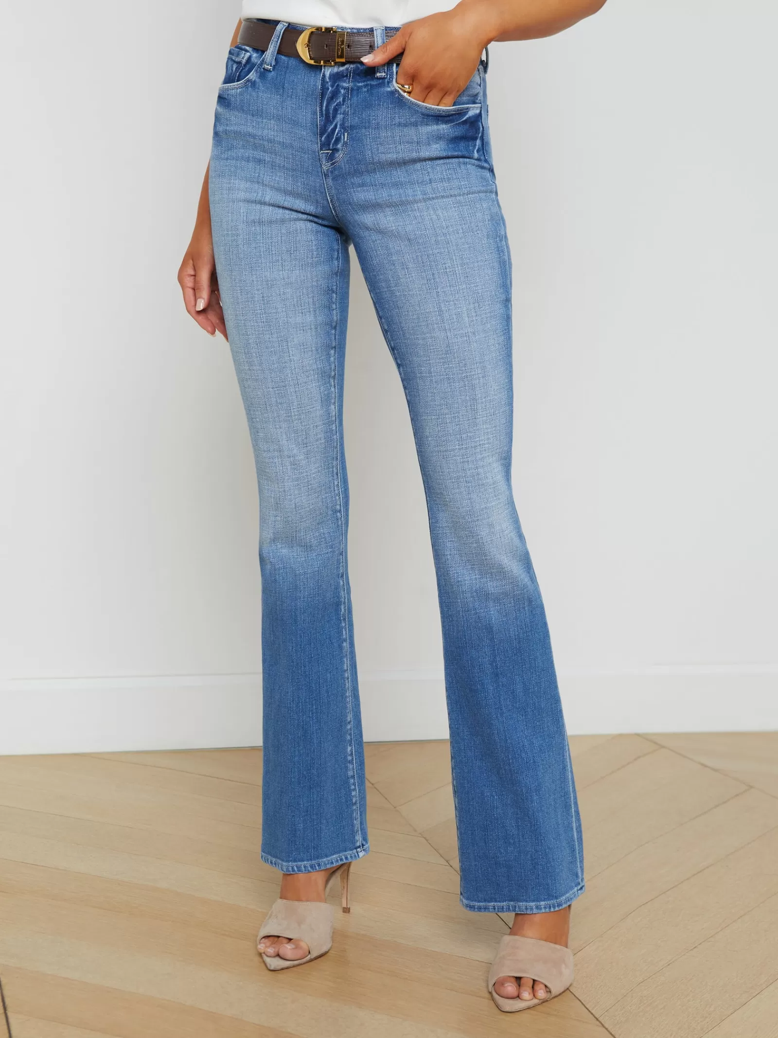L'AGENCE Selma Bootcut Jean< Straight | Flare & Bootcut