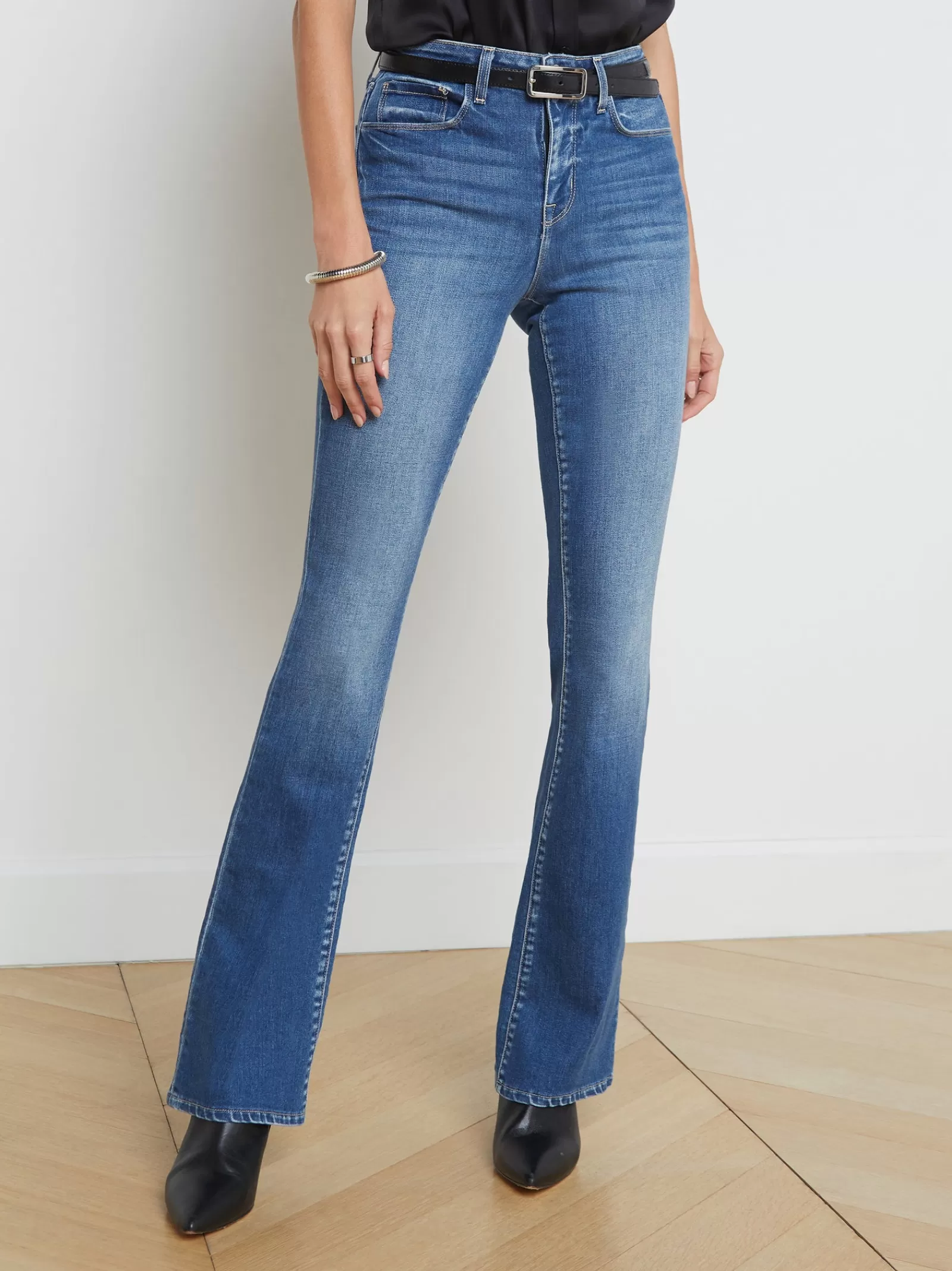 L'AGENCE Selma Bootcut Jean< Straight | Flare & Bootcut