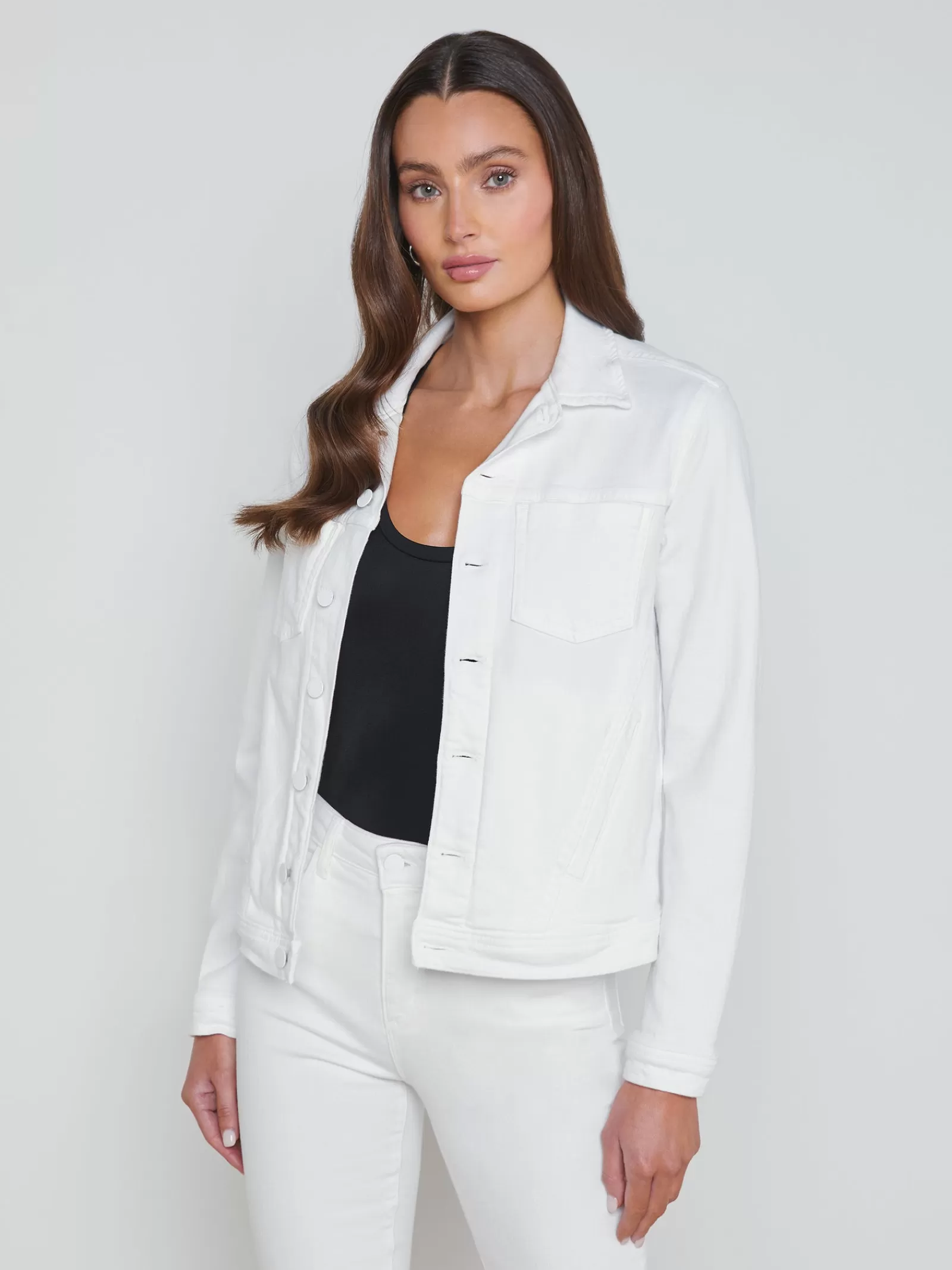 L'AGENCE Shuri Denim Jacket< Denim Jackets | Spring Collection