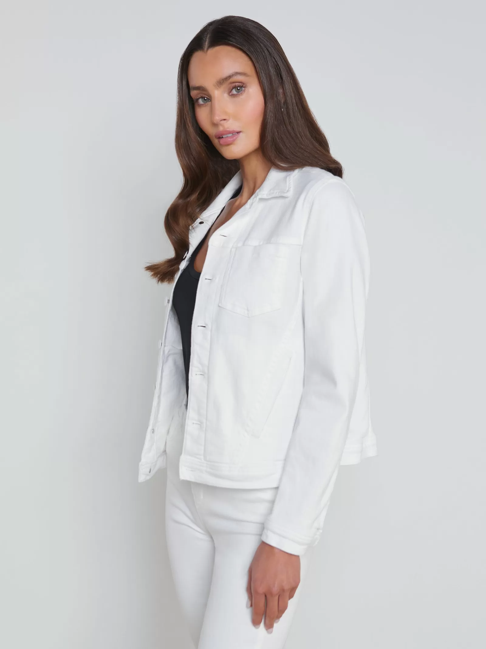 L'AGENCE Shuri Denim Jacket< Denim Jackets | Spring Collection
