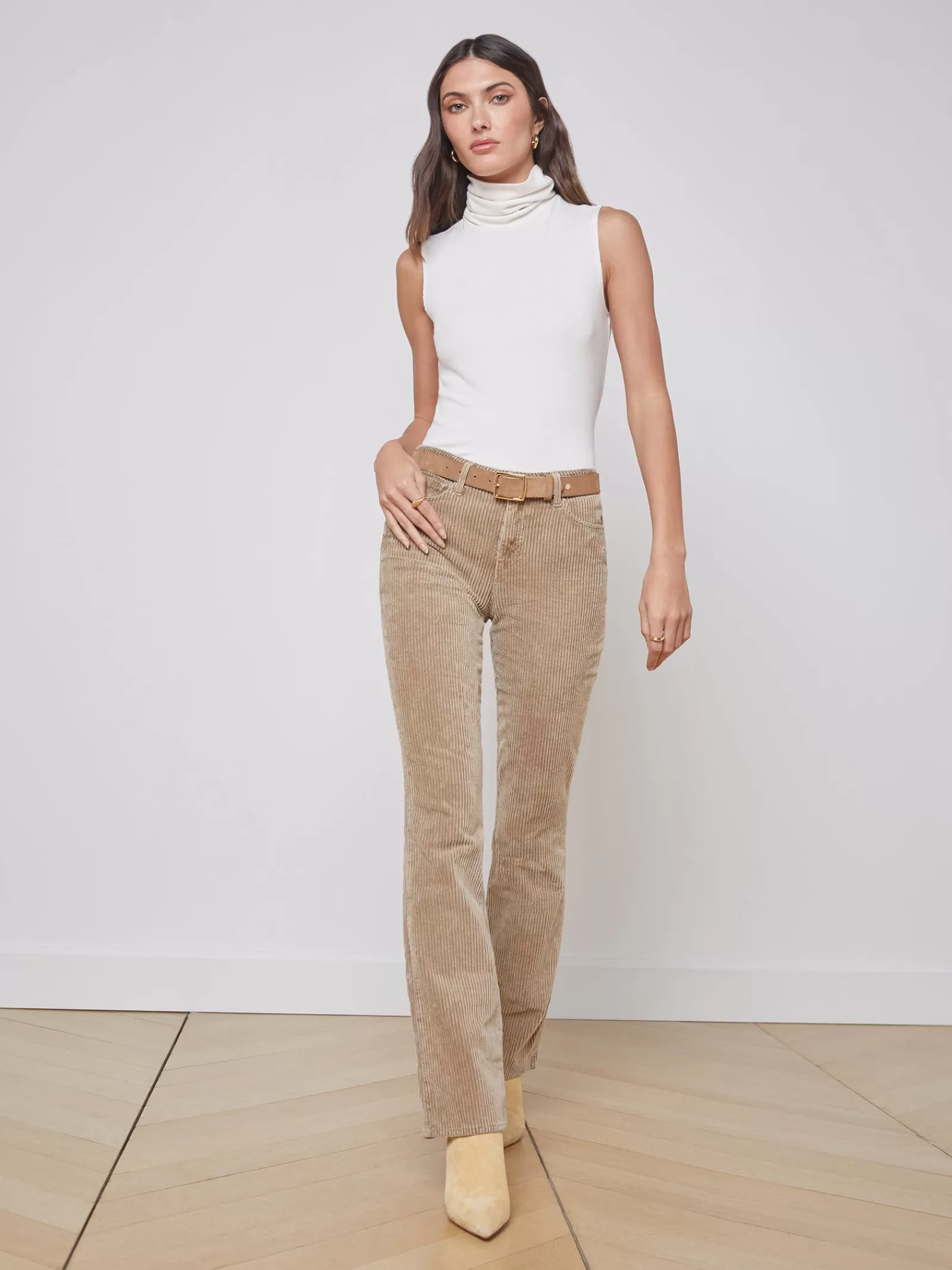 L'AGENCE Stevie Corduroy Jean< Pants, Shorts & Skirts