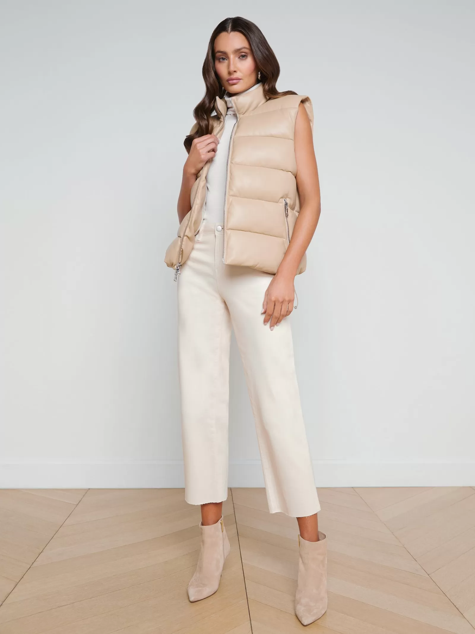 L'AGENCE Tori Puffer Vest< Spring Collection | Blazers & Jackets