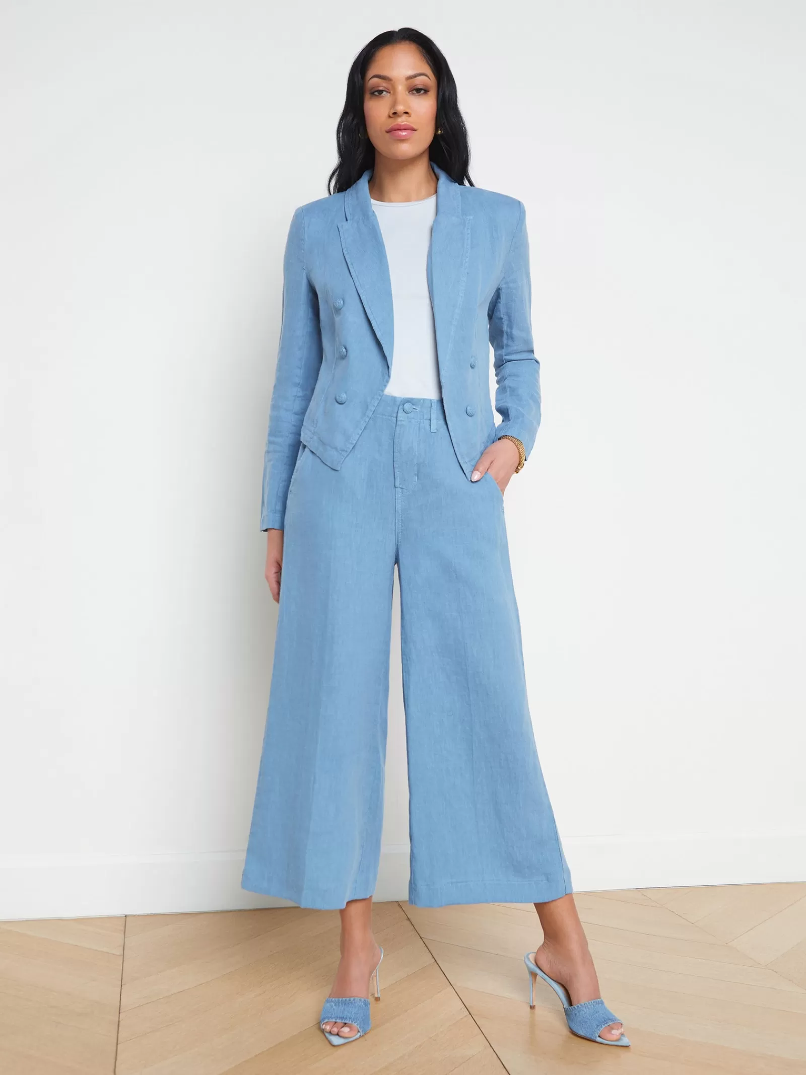 L'AGENCE Wayne Linen Blazer< Sets | Spring Collection